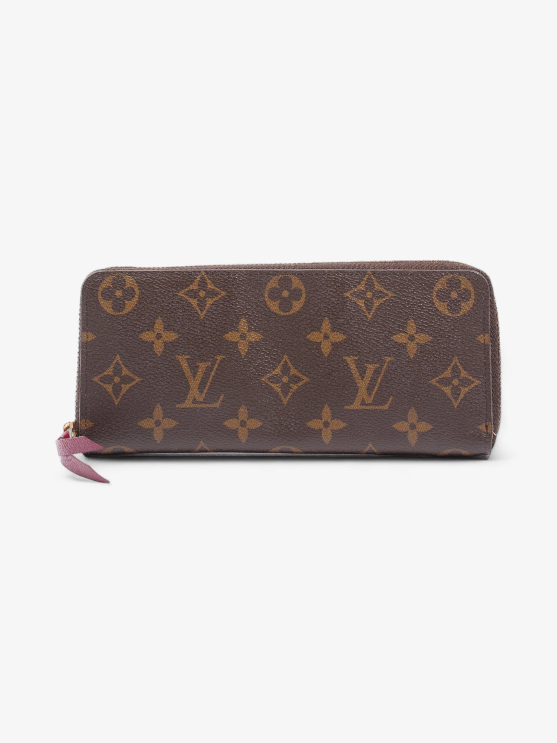 Louis Vuitton Clemence Coated Monogram Canvas Coated Canvas Wallet Case Canvas 1