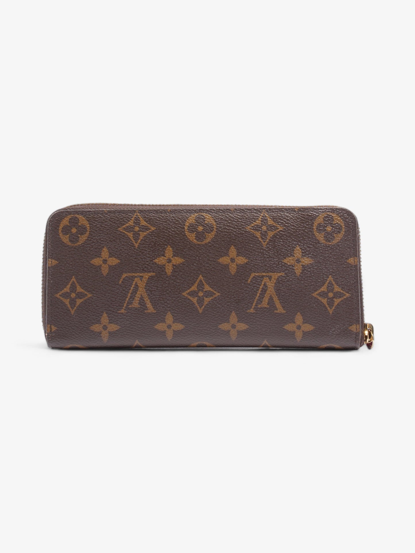 Louis Vuitton Clemence Coated Monogram Canvas Coated Canvas Wallet Case Canvas 1