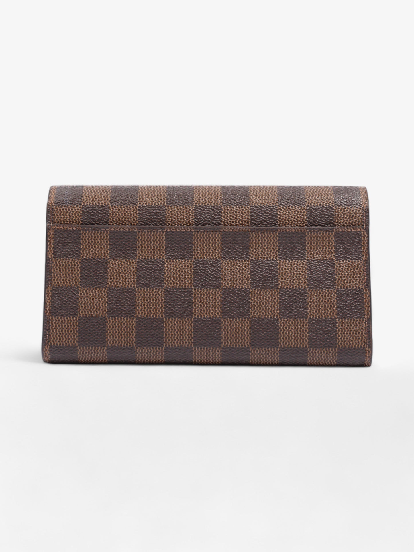 Louis Vuitton Sarah Ebene Coated Canvas Damier Wallet Case Canvas 1