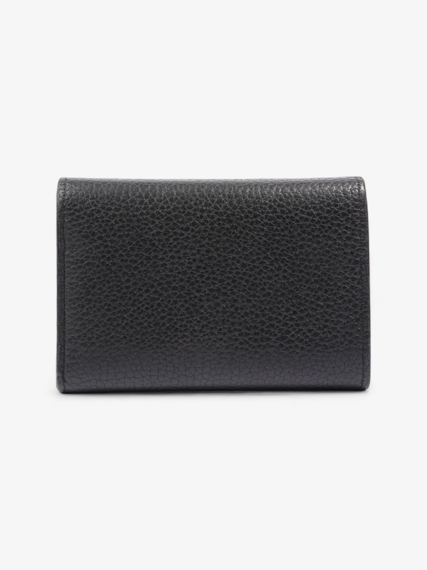 Louis Vuitton Capucines Compact Leather Black Wallet Case