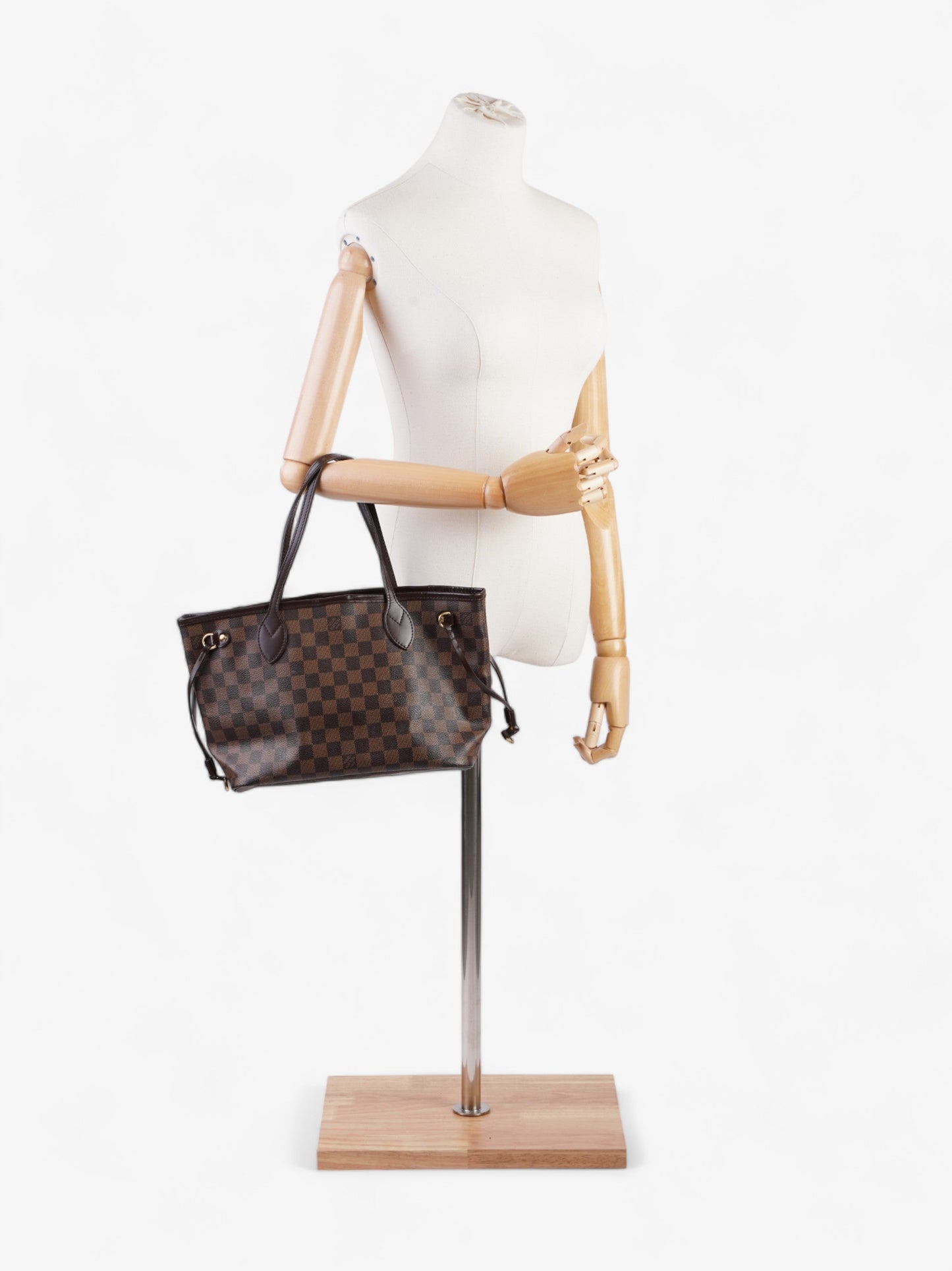 Louis Vuitton Neverfull Ebene Coated PM Damier Canvas Coated Canvas Apparel Pm 1