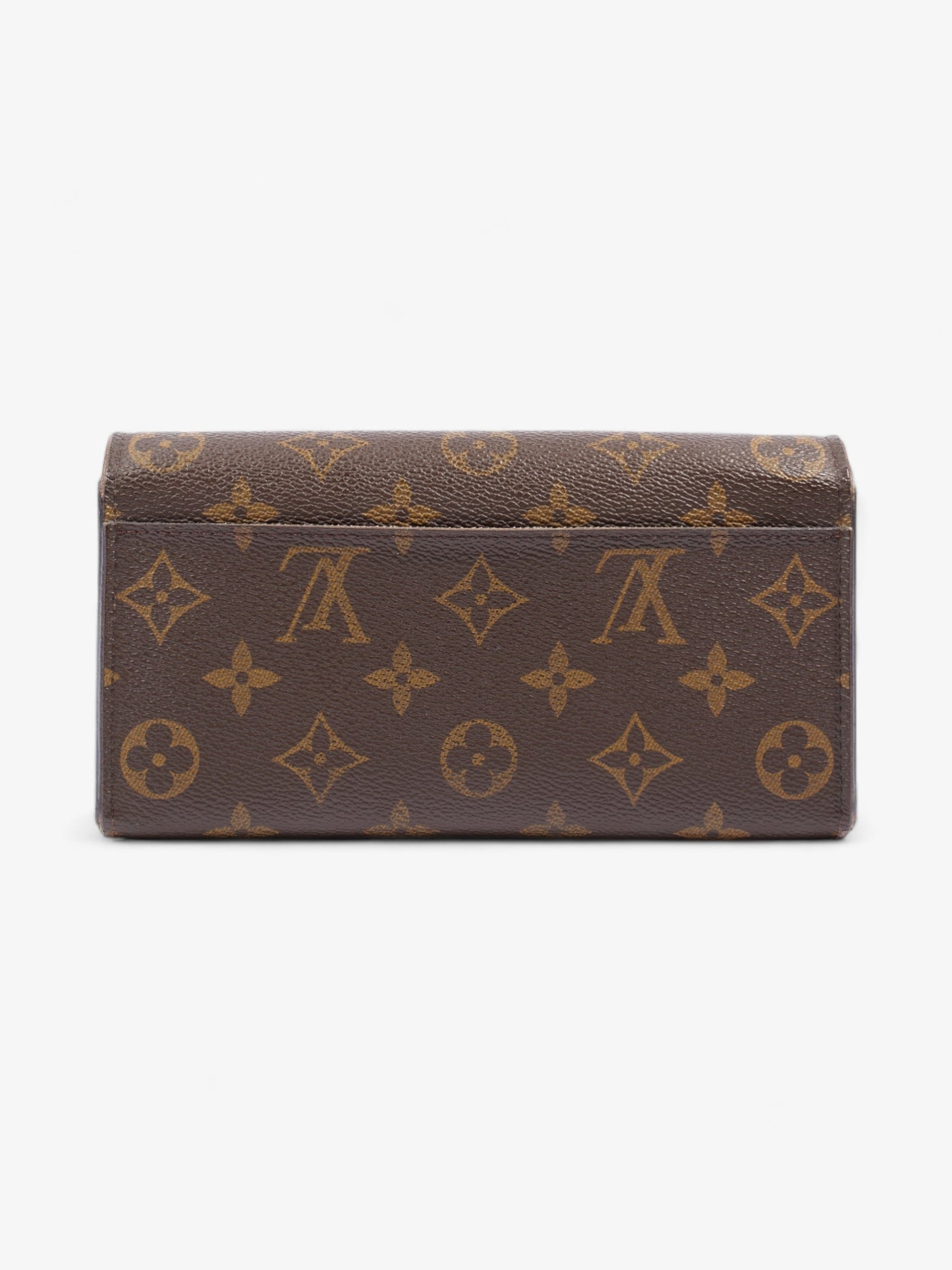 Louis Vuitton Sarah Coated Monogram Canvas Coated Canvas Wallet Case Coated Canvas