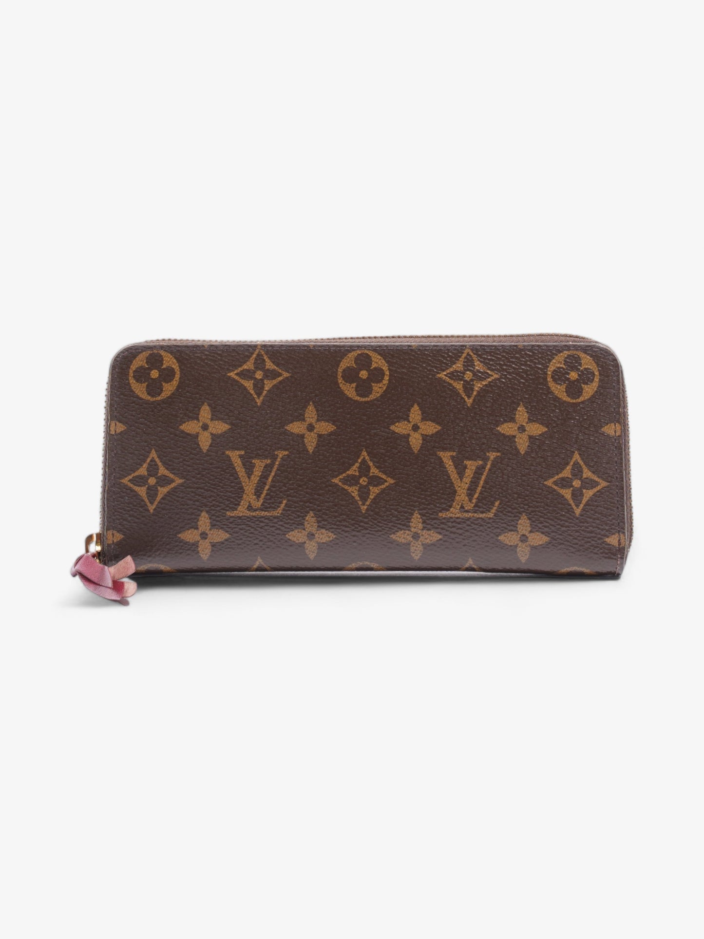 Louis Vuitton Clemence Coated Monogram Canvas Coated Canvas Wallet Case Canvas 2