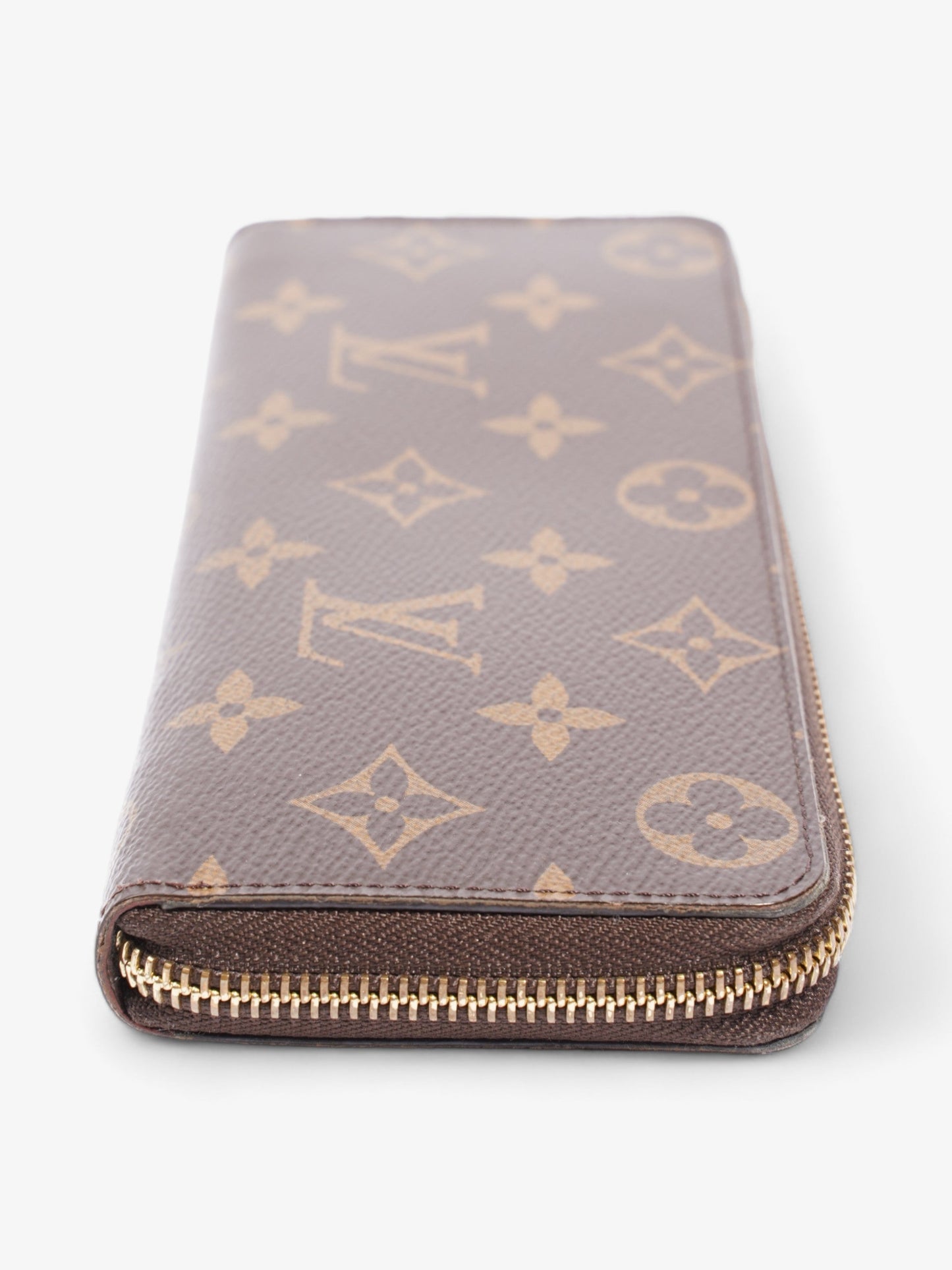 Louis Vuitton Clemence Coated Monogram Canvas Coated Canvas Wallet Case Canvas 2