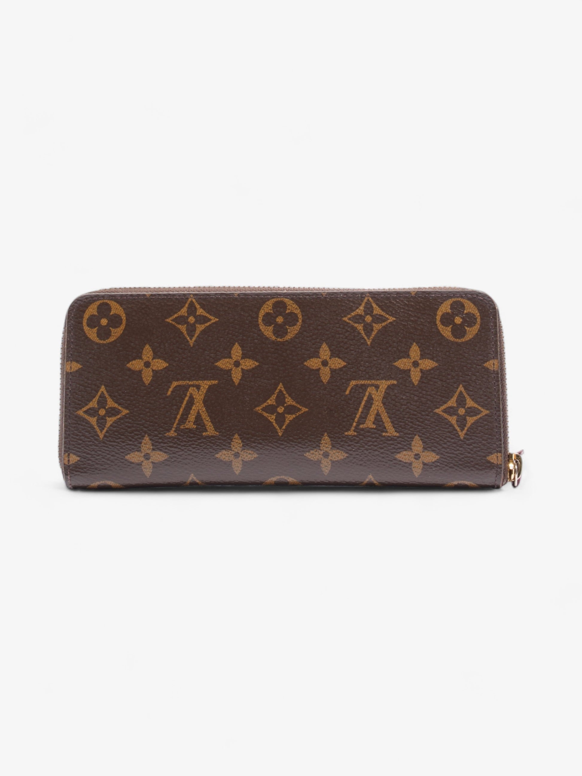 Louis Vuitton Clemence Coated Monogram Canvas Coated Canvas Wallet Case Canvas 2