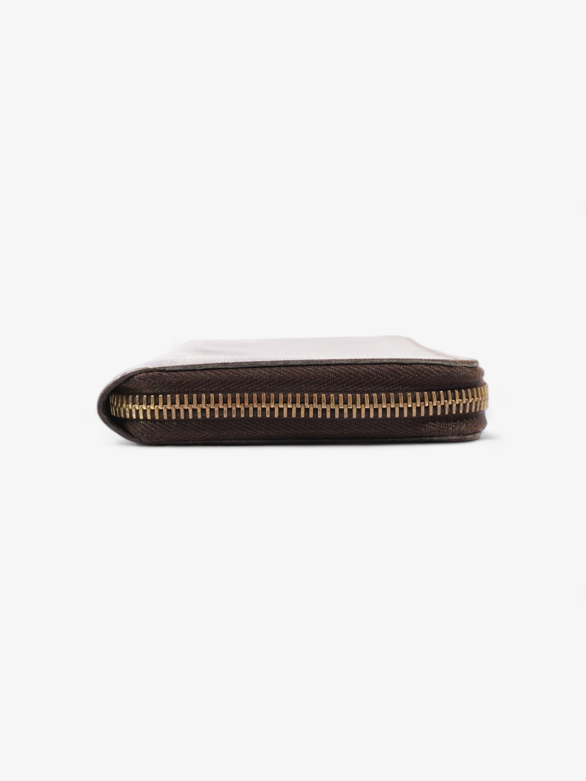 Louis Vuitton Zippy Ebene Coated Damier Canvas Coated Canvas Wallet Case Coated Canvas