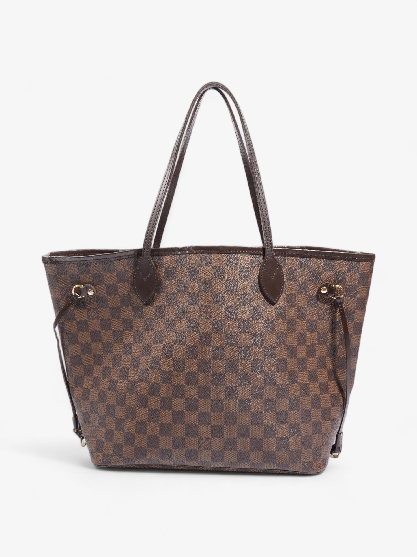 Louis Vuitton Neverfull Ebene Coated MM Damier Canvas Coated Canvas Apparel Mm 4
