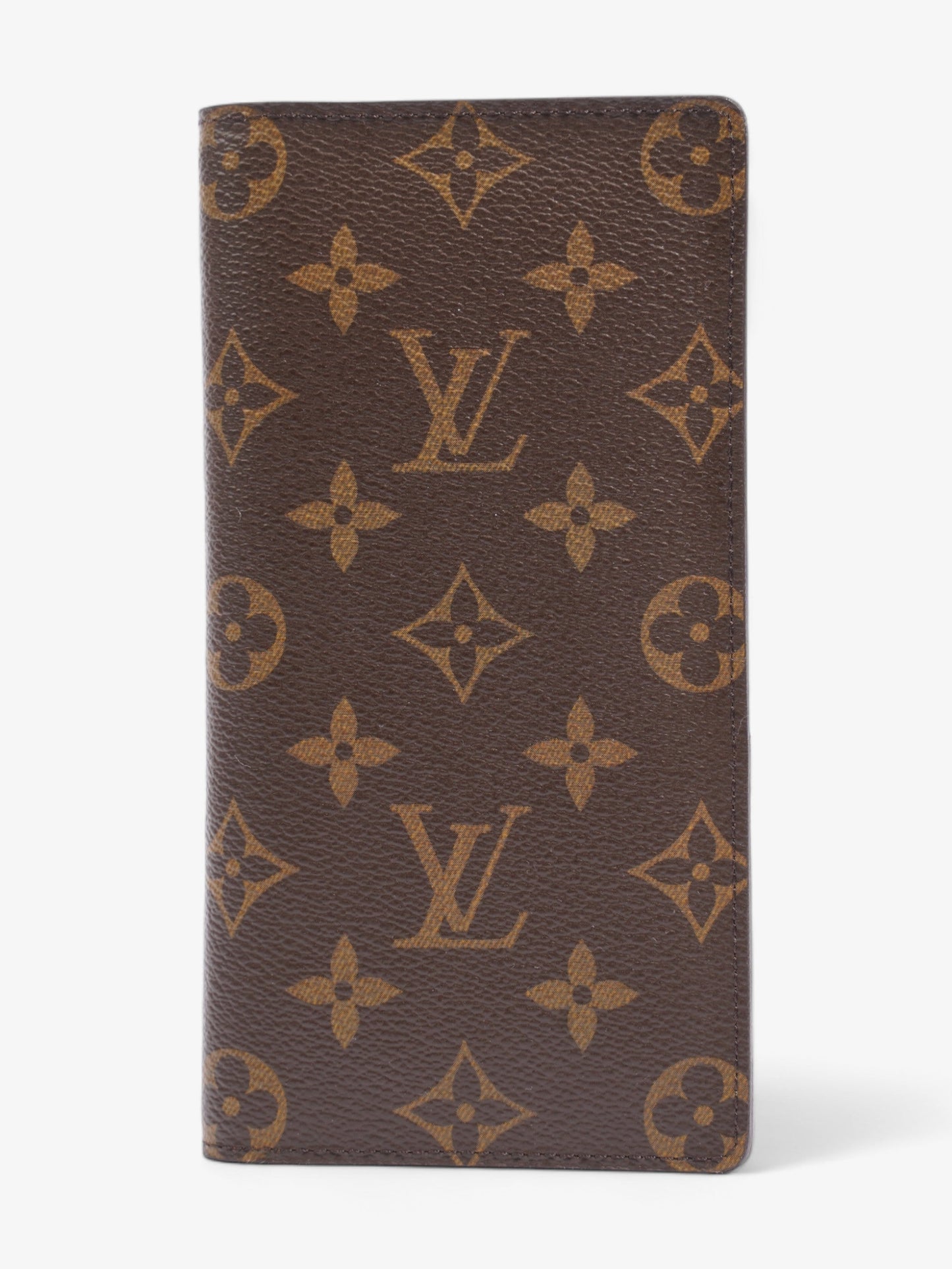 Louis Vuitton Porte Valeurs Cartes Card Coated Monogram Canvas Coated Canvas Wallet Case