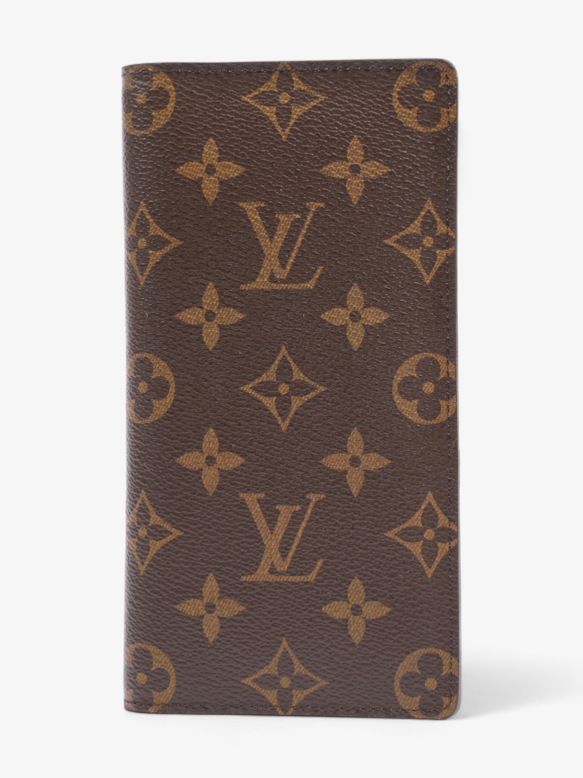 Louis Vuitton Porte Valeurs Cartes Card Coated Monogram Canvas Coated Canvas Wallet Case