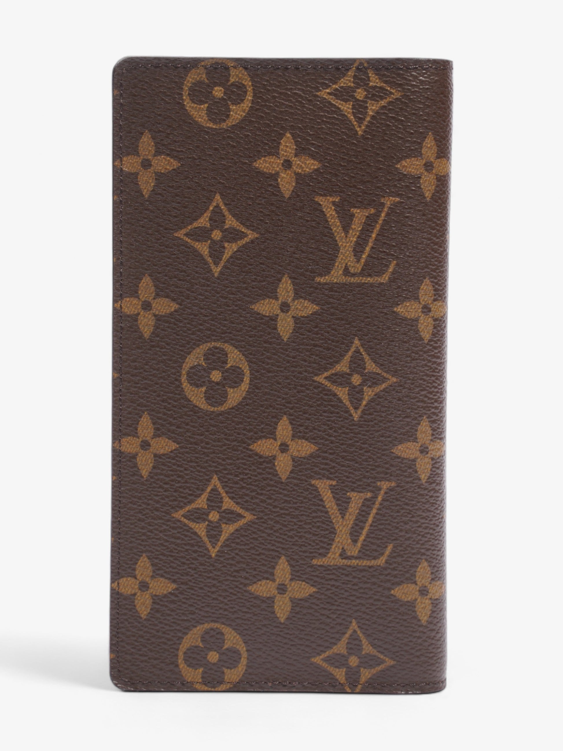 Louis Vuitton Porte Valeurs Cartes Card Coated Monogram Canvas Coated Canvas Wallet Case