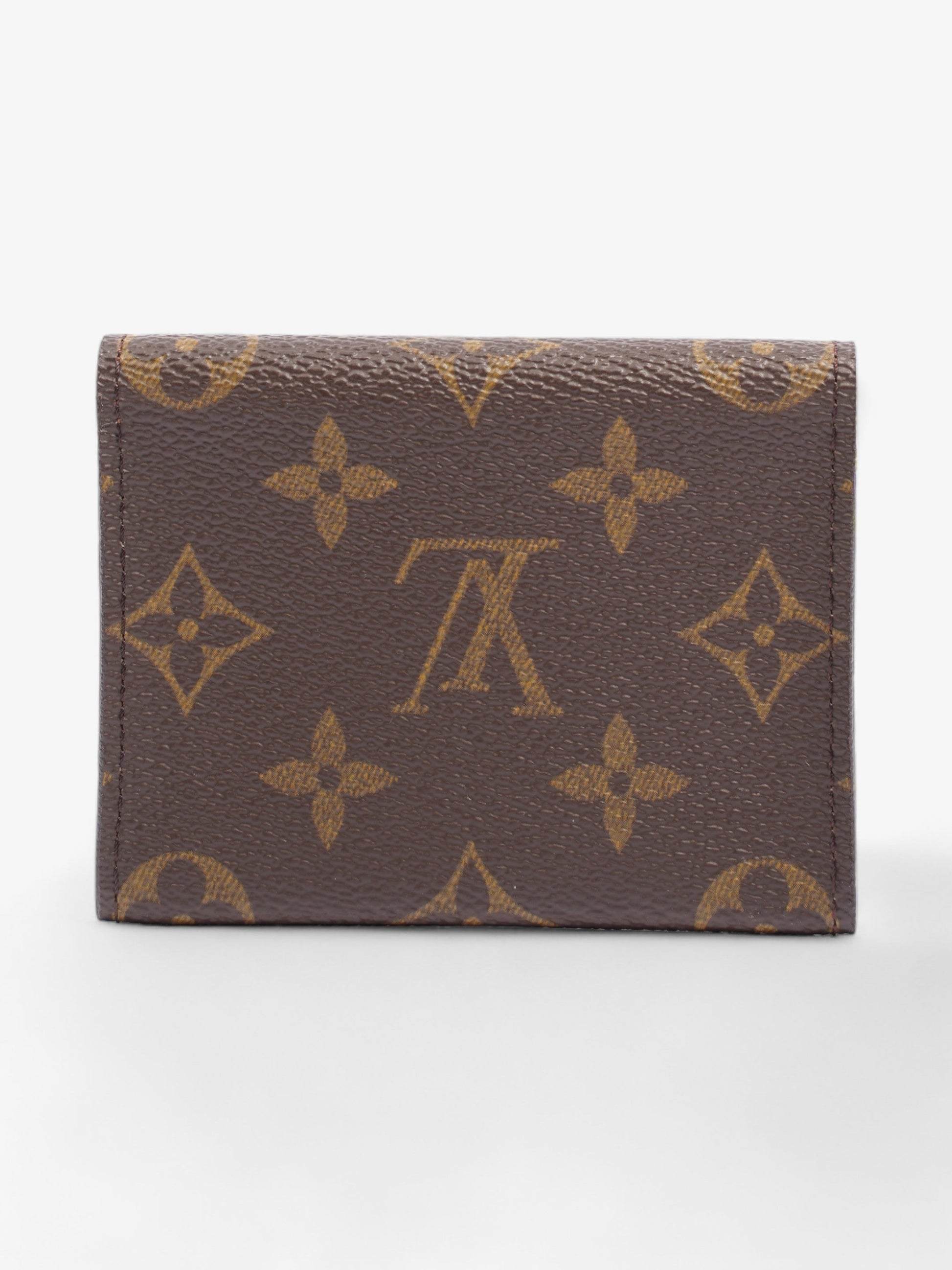 Louis Vuitton Envelope Carte De Visite Monogram Canvas Handbag