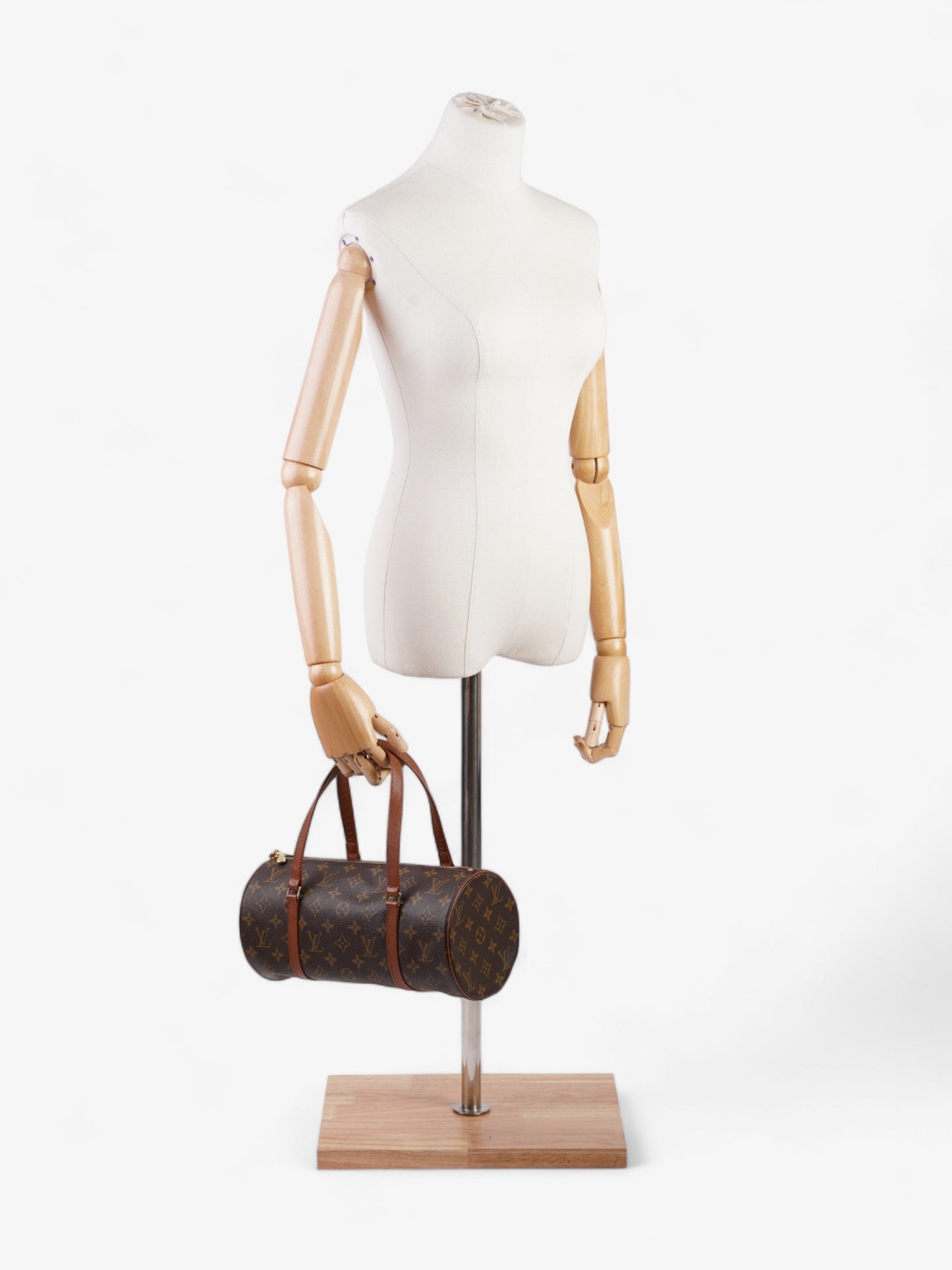Louis Vuitton Papillon Coated 30 Monogram Canvas Coated Canvas Apparel Canvas 36
