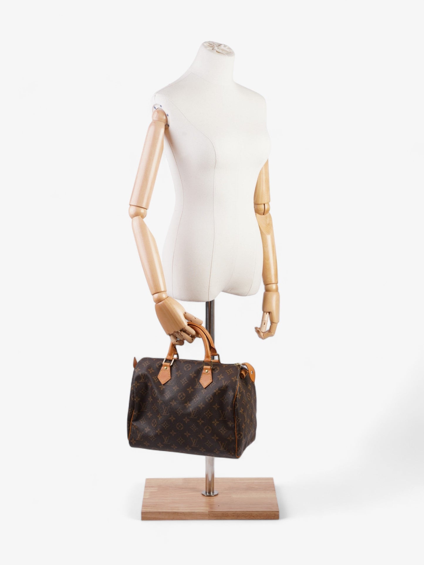 Louis Vuitton Speedy Coated 30 Monogram Canvas Coated Canvas Apparel Canvas 64