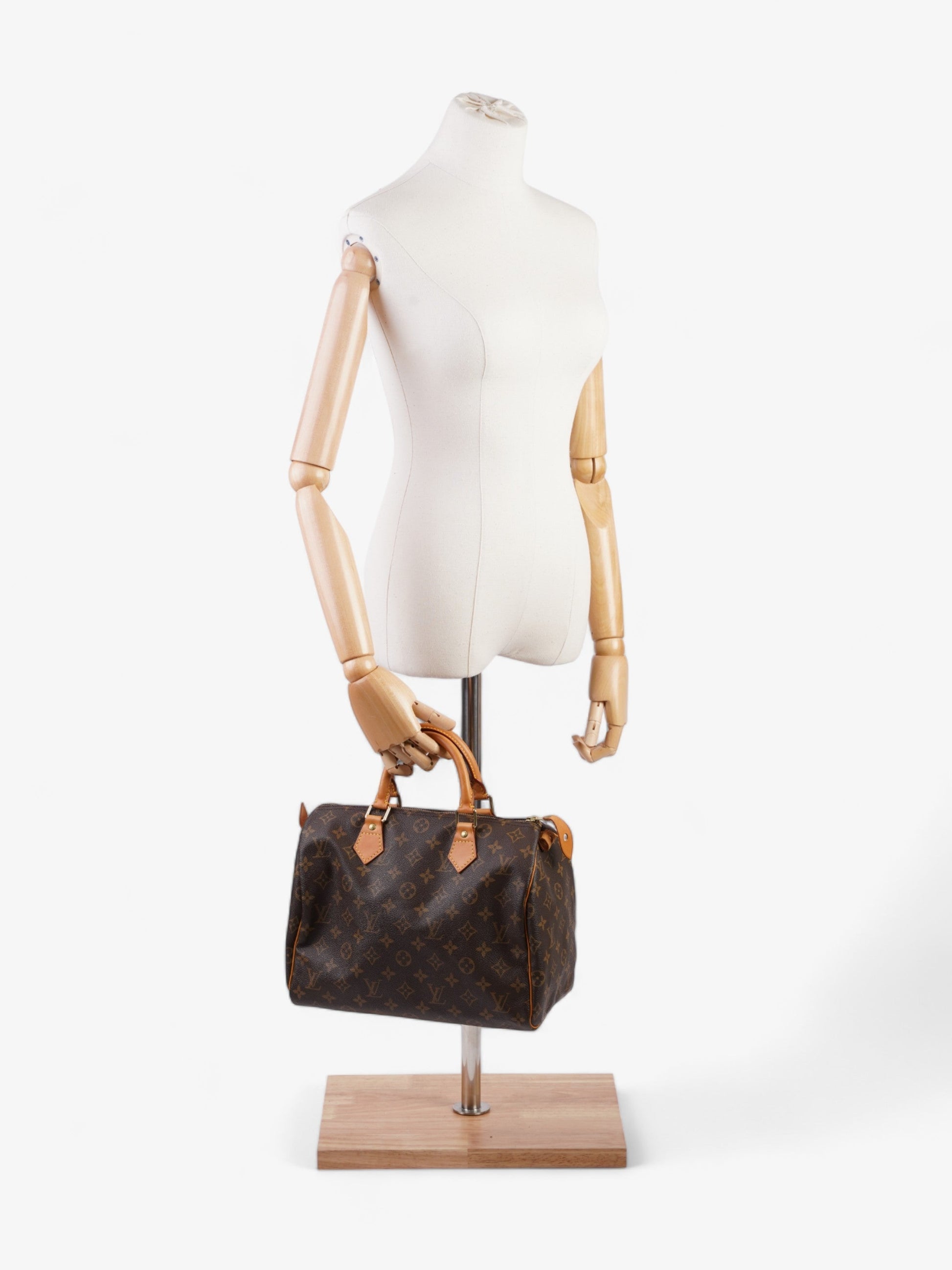 Louis Vuitton Speedy Coated 30 Monogram Canvas Coated Canvas Apparel Canvas 64