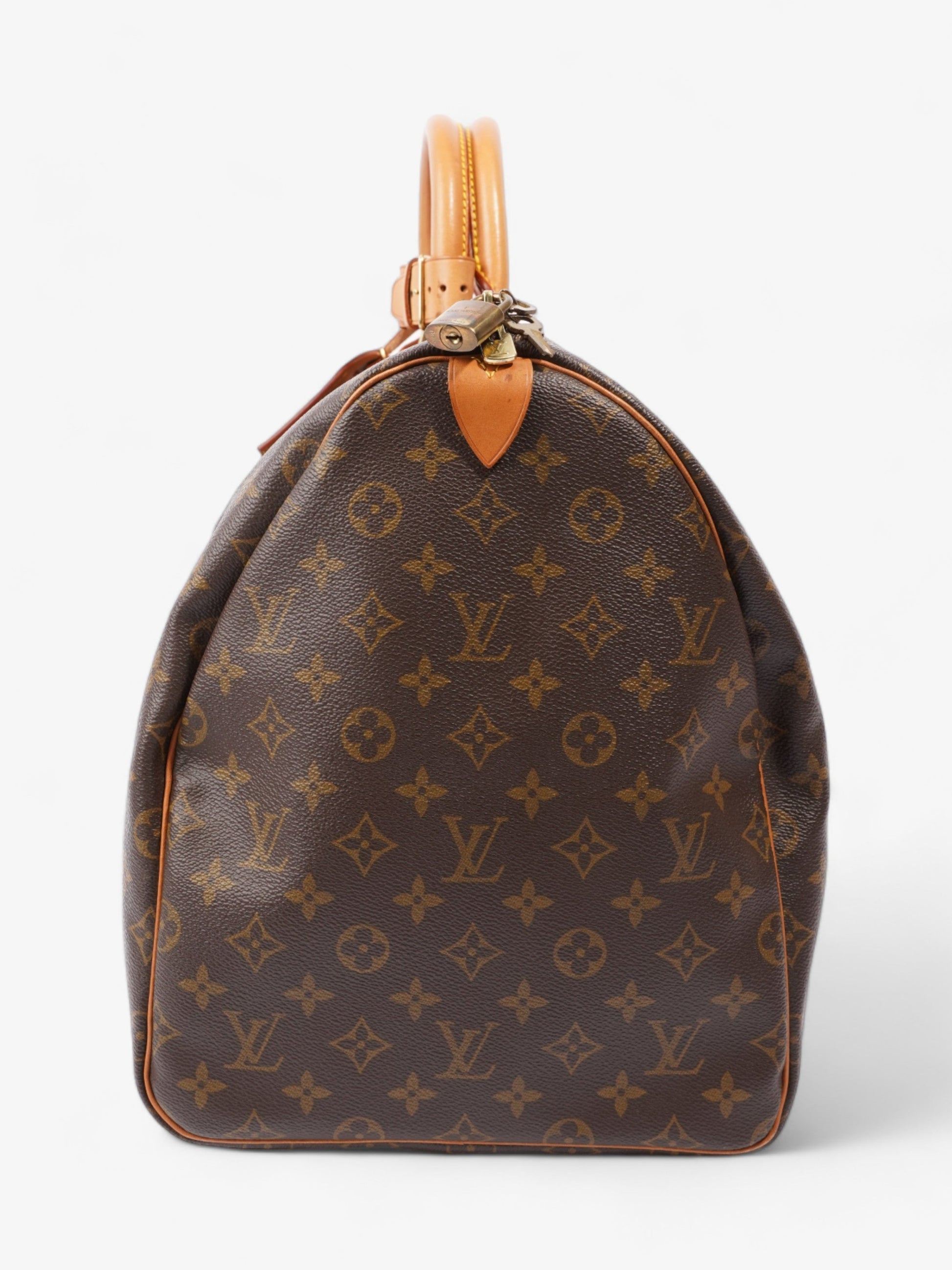 Louis Vuitton Keepall Coated 55 Monogram Canvas Coated Canvas Apparel Canvas 55