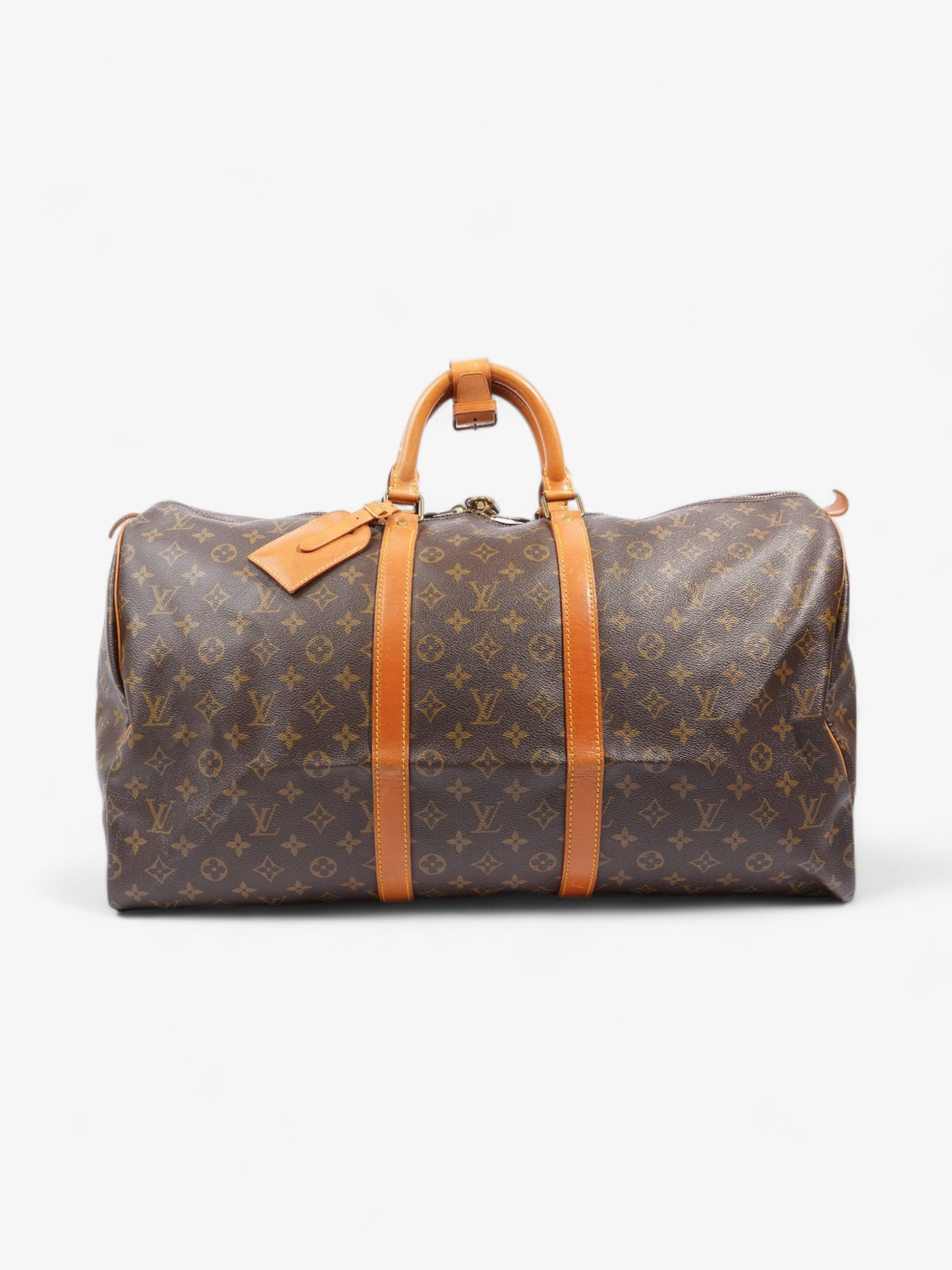 Louis Vuitton Keepall Coated 55 Monogram Canvas Coated Canvas Apparel Canvas 56