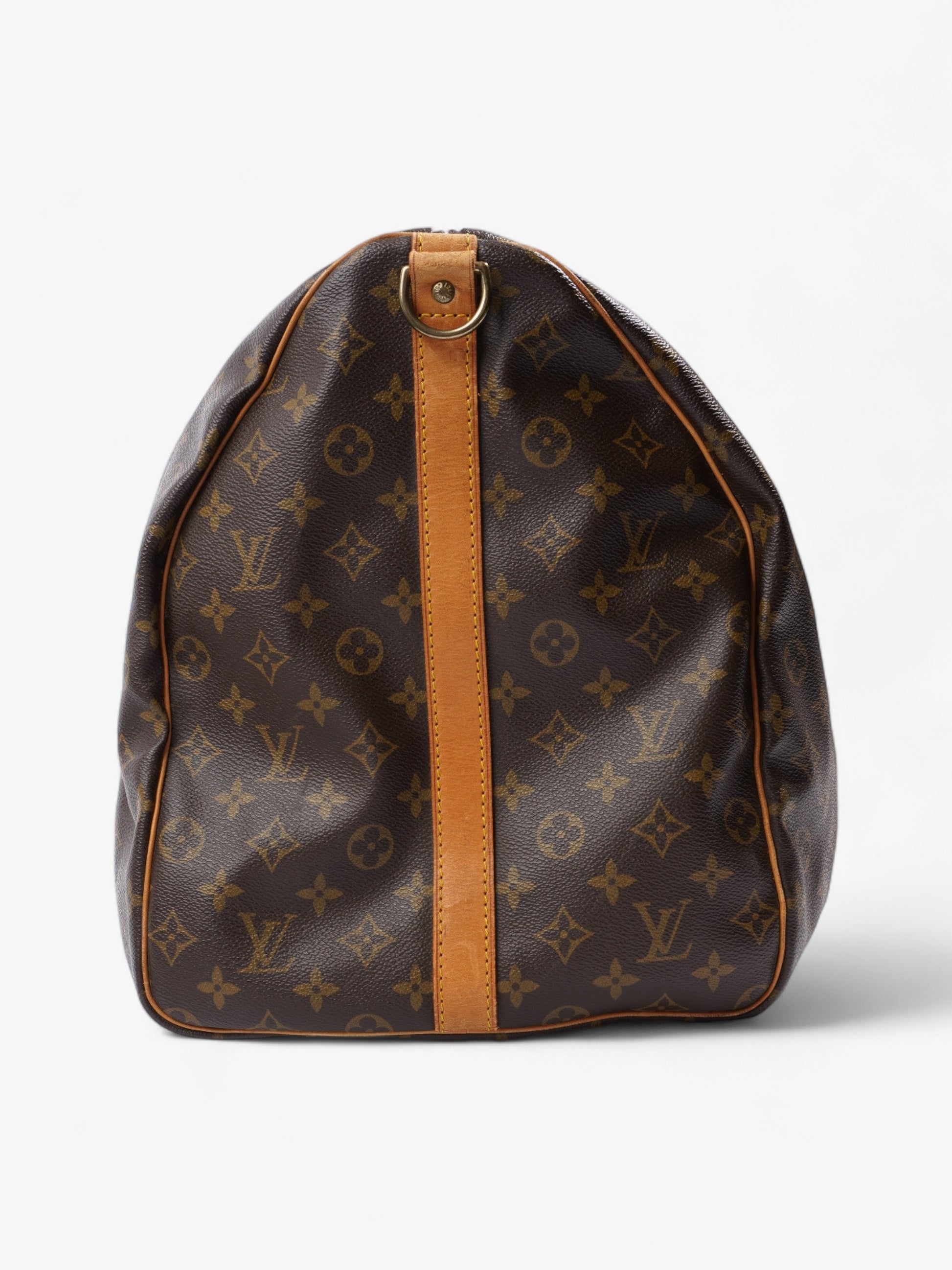 Louis Vuitton Keepall Bandouliere Coated 60 Monogram Canvas Coated Canvas Apparel Canvas 60