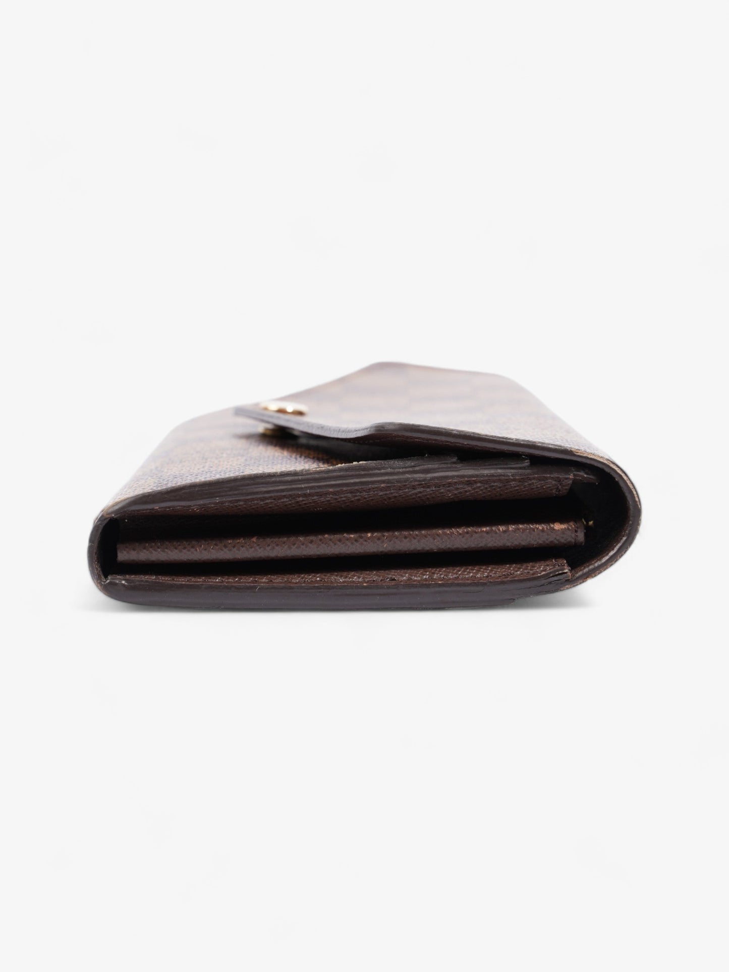 Louis Vuitton Sarah Ebene Coated Canvas Damier Wallet Case Coated Canvas