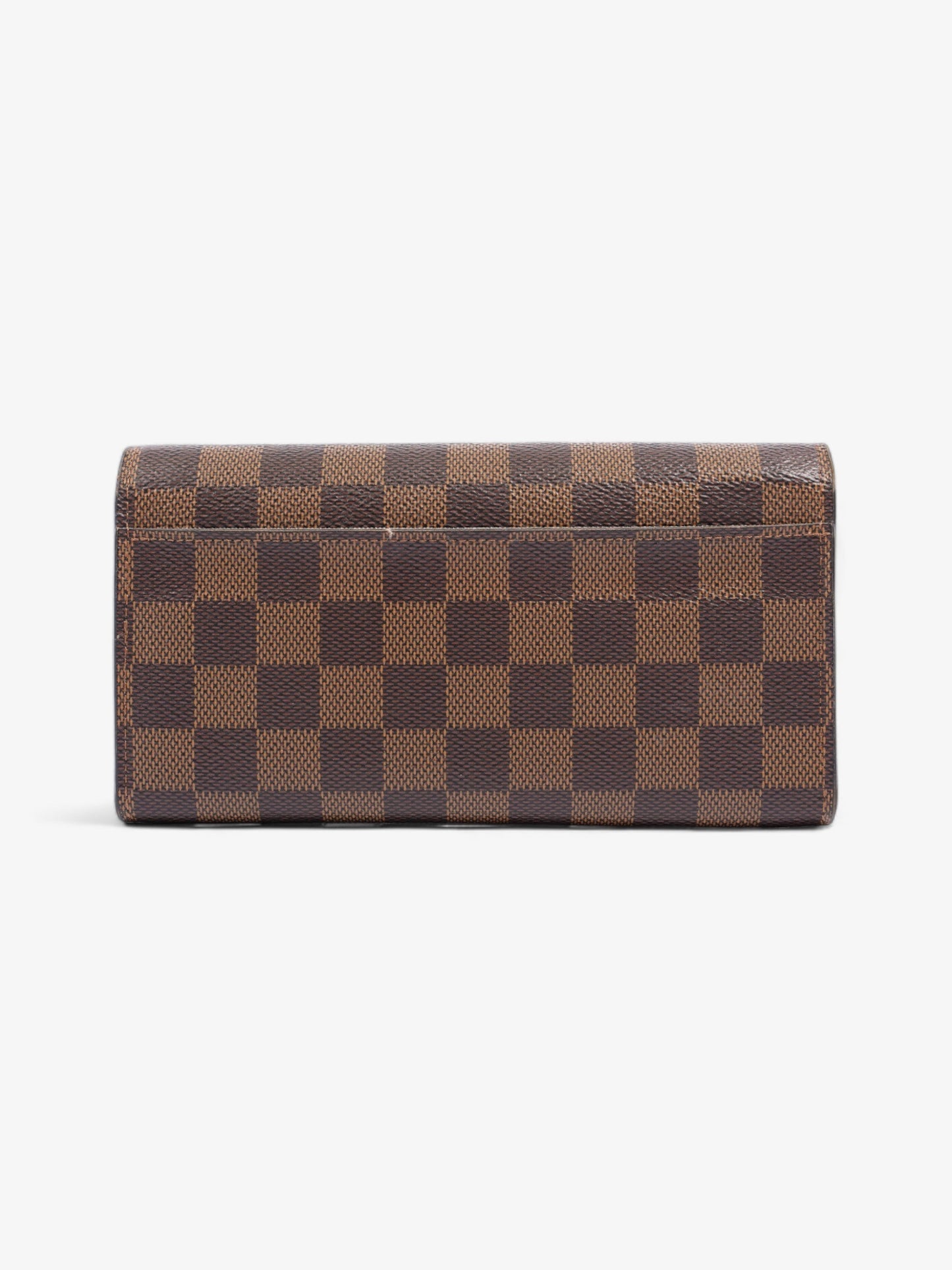 Louis Vuitton Sarah Ebene Coated Canvas Damier Wallet Case Coated Canvas