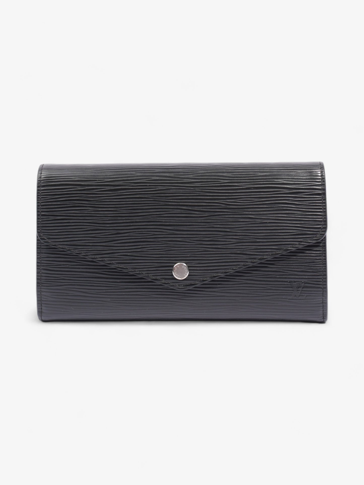 Louis Vuitton Sarah Black Leather Epi Wallet Case 3
