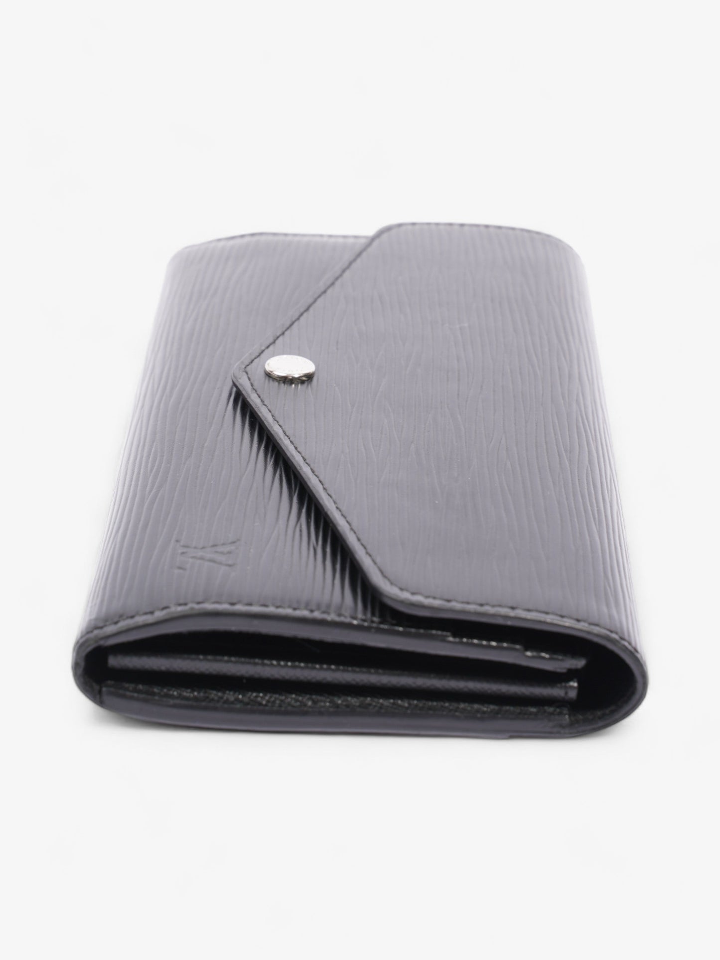 Louis Vuitton Sarah Black Leather Epi Wallet Case 3