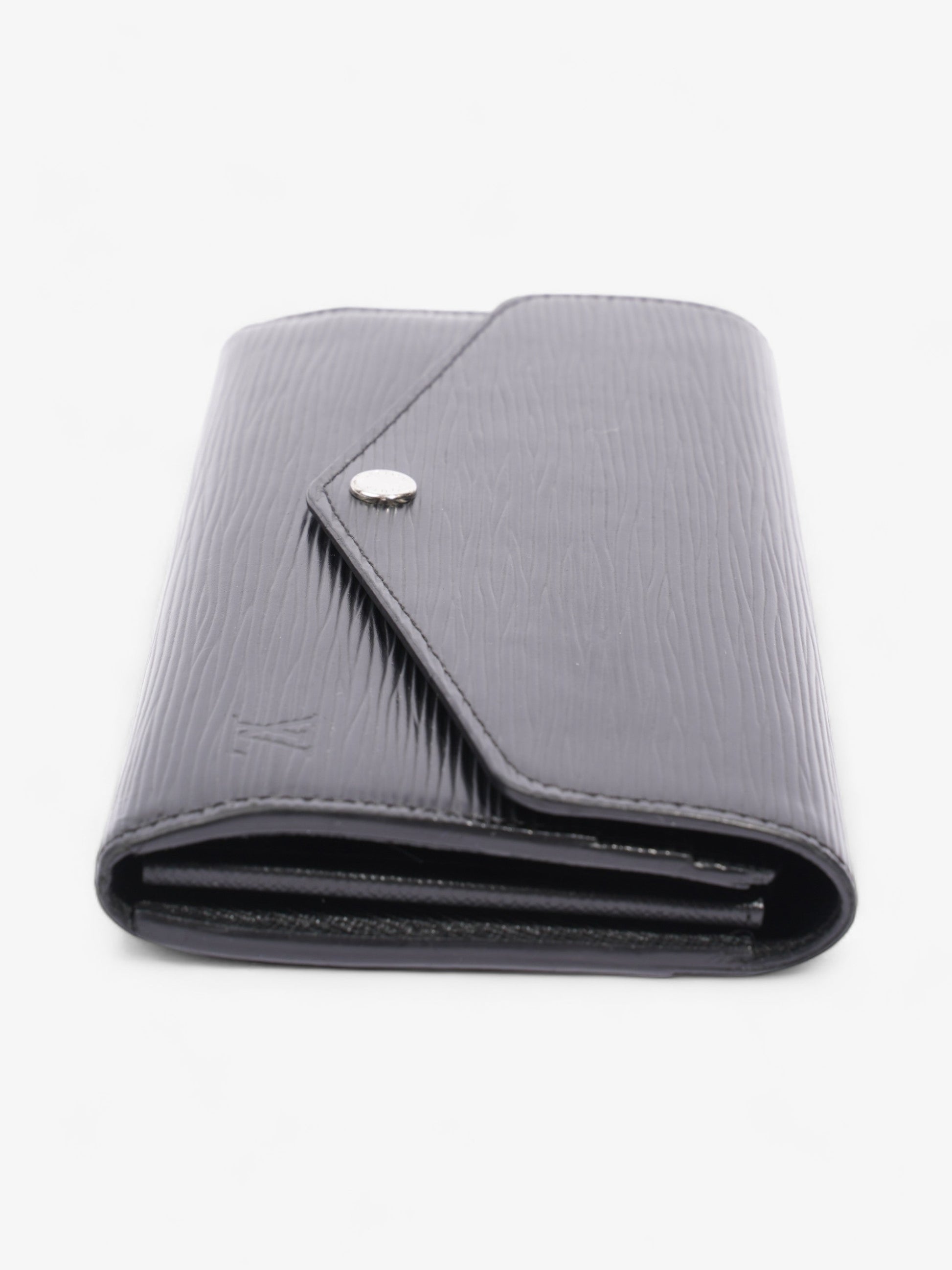 Louis Vuitton Sarah Black Leather Epi Wallet Case 3