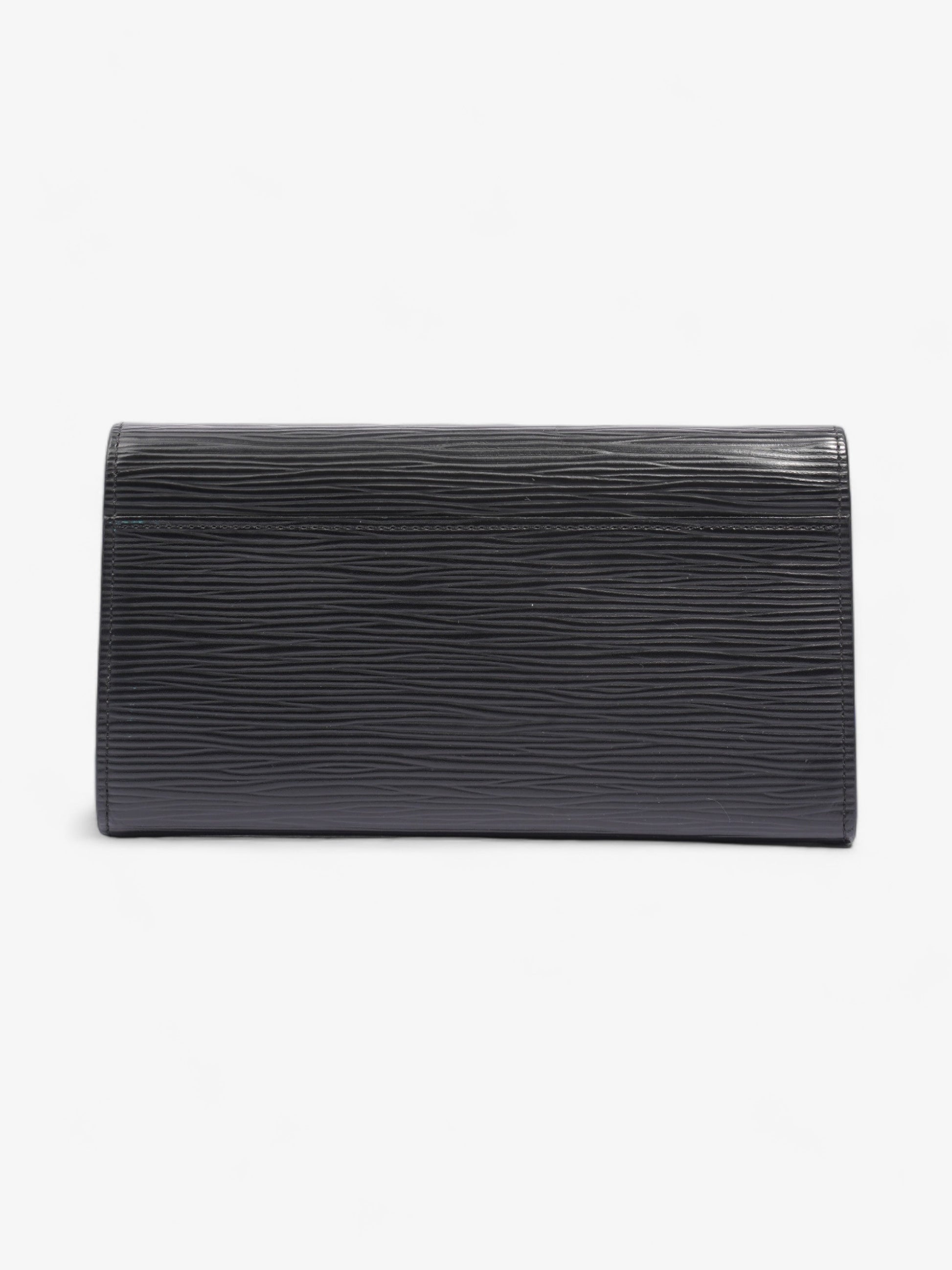 Louis Vuitton Sarah Black Leather Epi Wallet Case 3