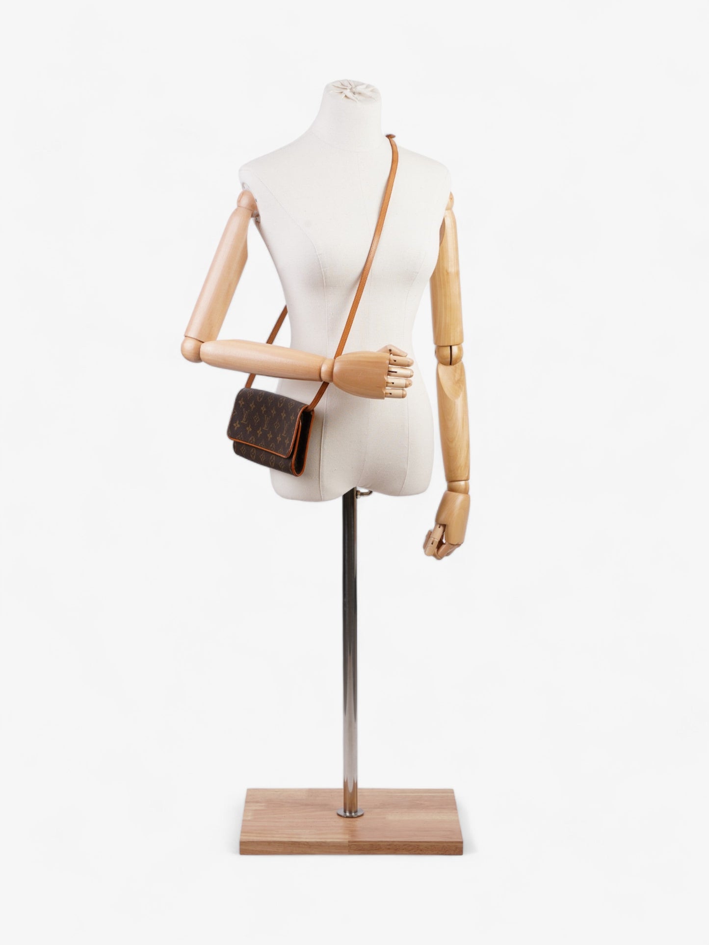 Louis Vuitton Pochette Twin GM Coated Monogram Canvas Coated Canvas Apparel