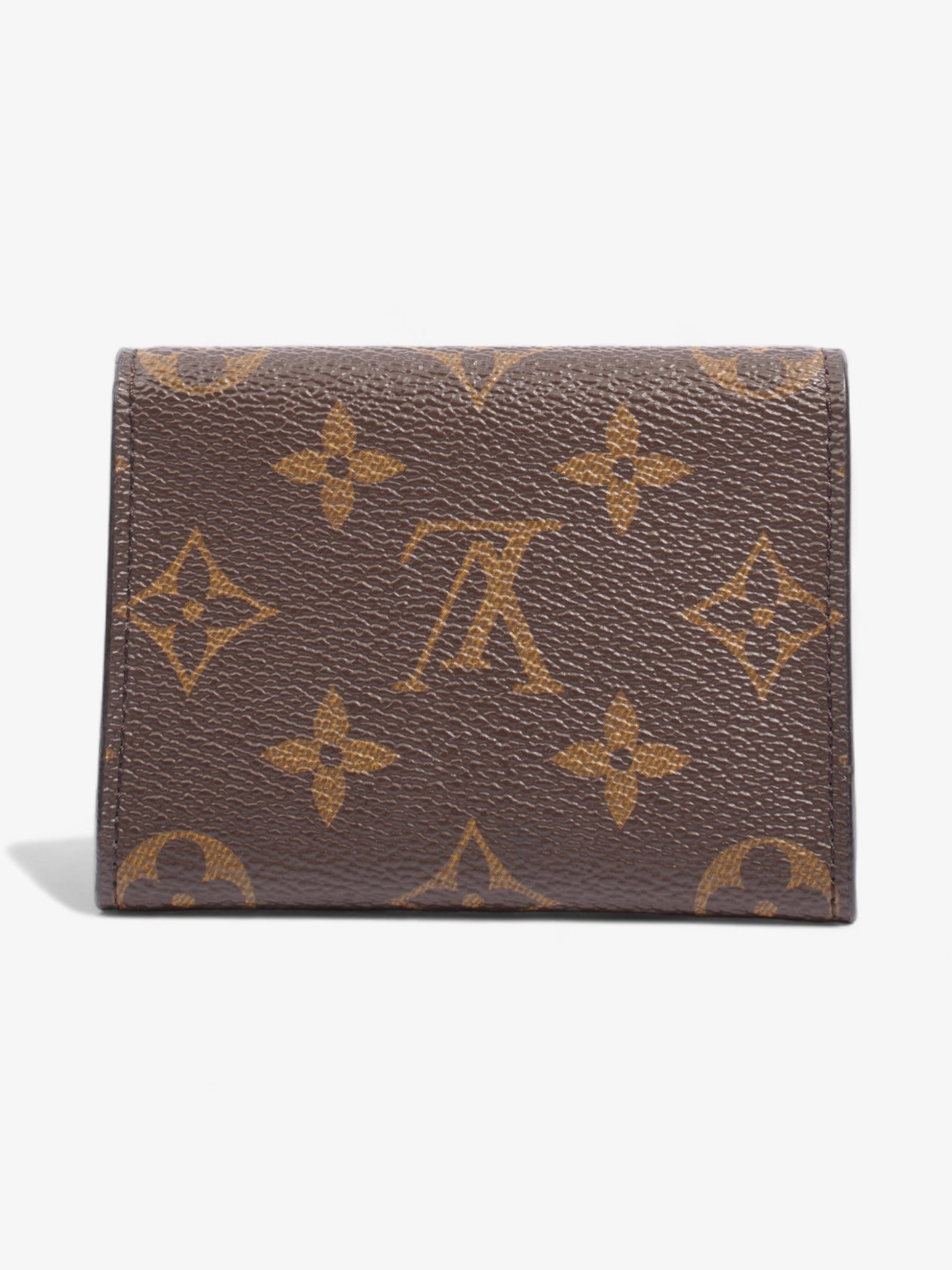 Louis Vuitton Envelope Card Holder Coated Monogram Canvas Coated Canvas Wallet Case