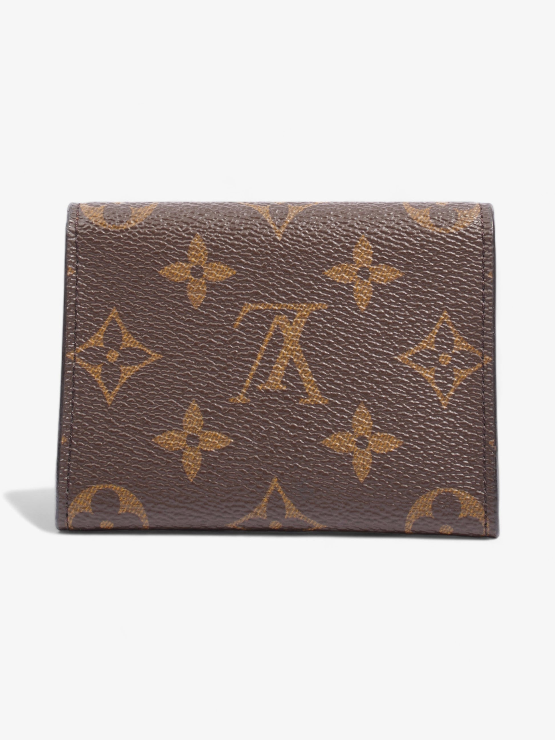 Louis Vuitton Envelope Card Holder Coated Monogram Canvas Coated Canvas Wallet Case