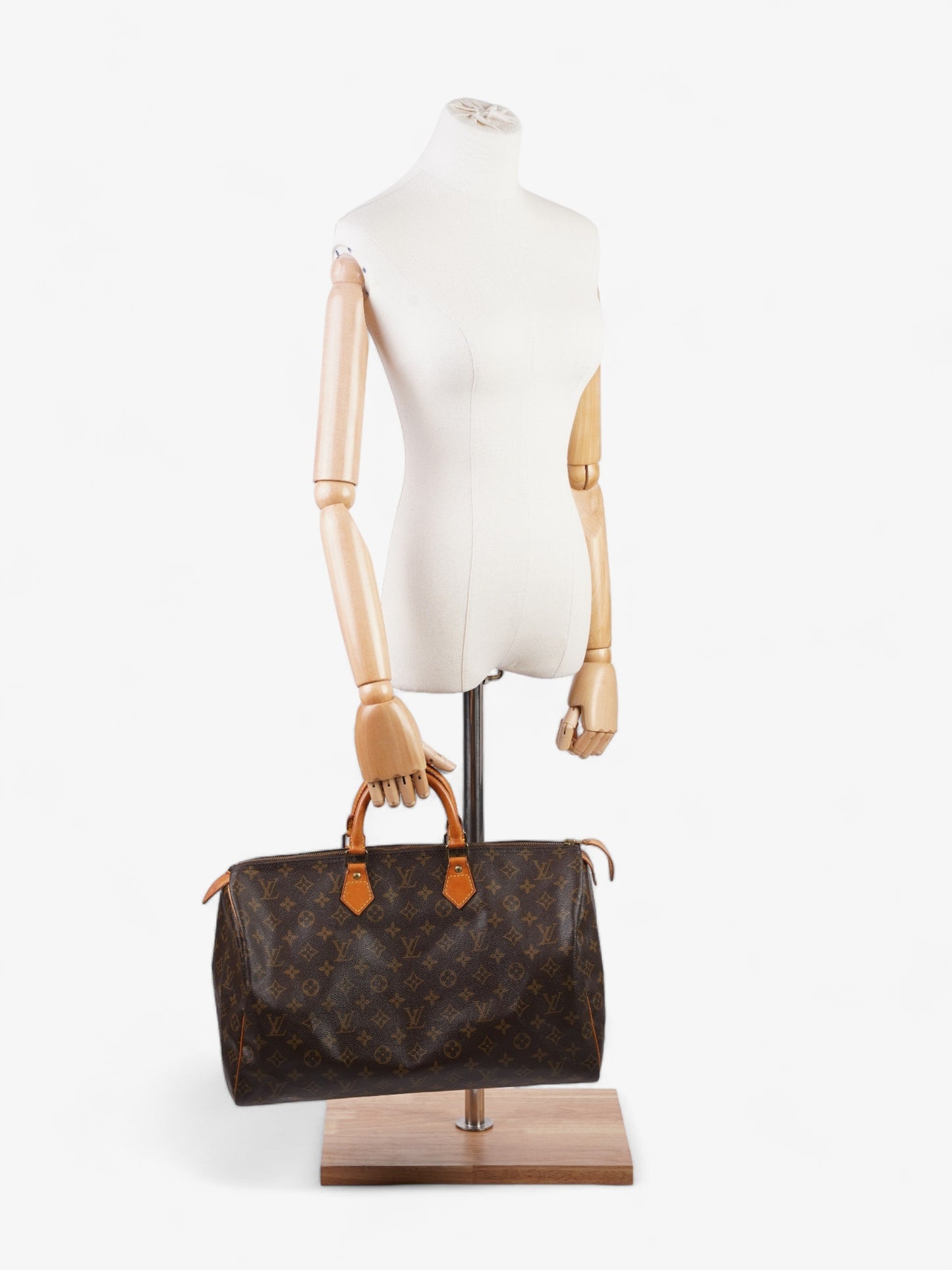 Louis Vuitton Speedy Coated 40 Monogram Canvas Coated Canvas Apparel Canvas 77
