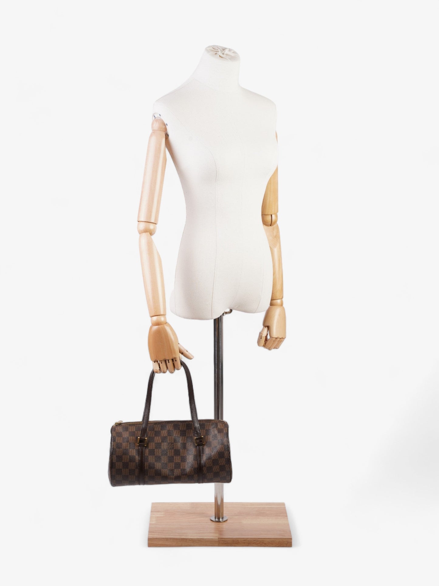 Louis Vuitton Papillon Ebene Coated 30 Damier Canvas Coated Canvas Apparel Canvas 37