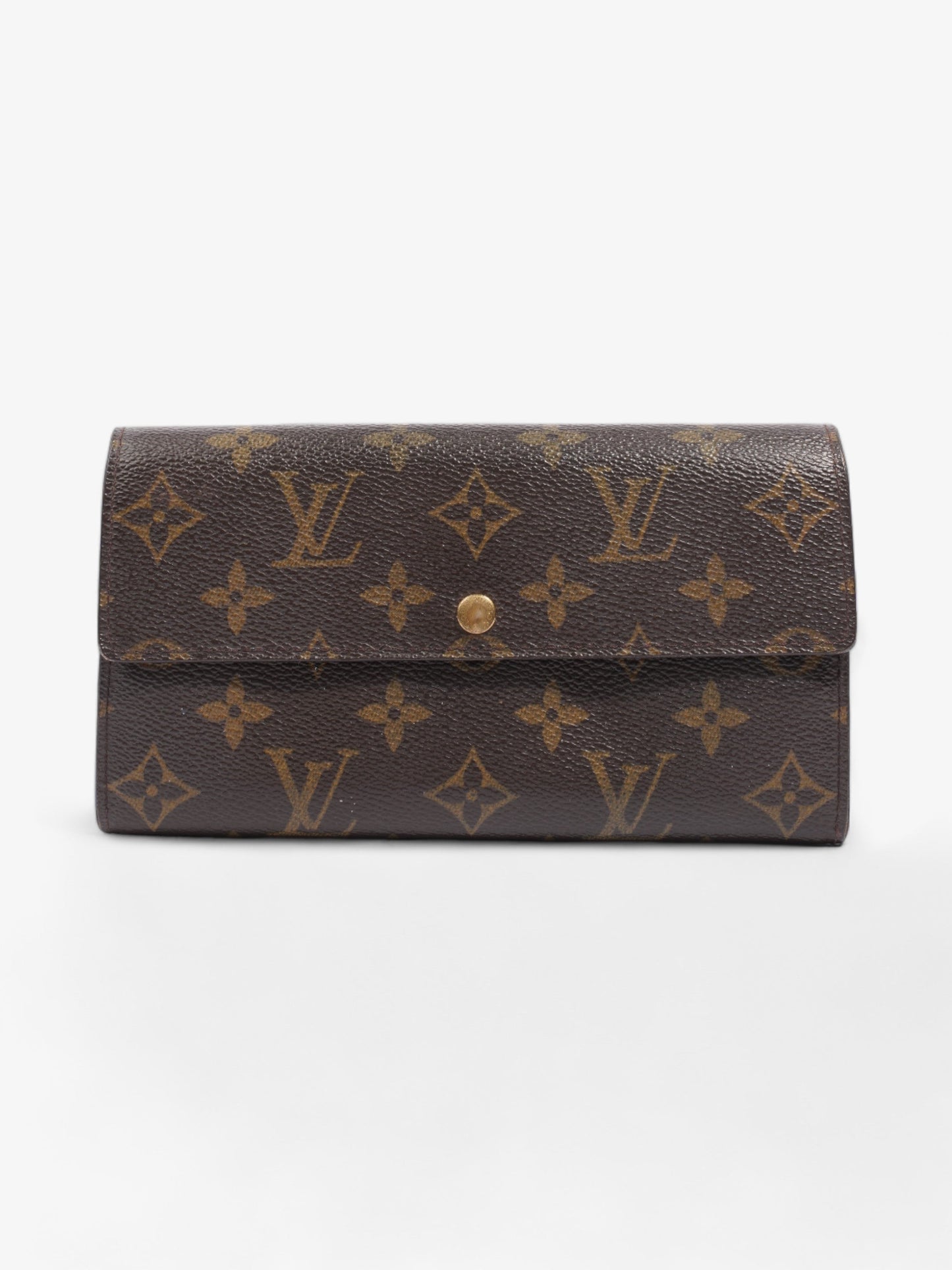 Louis Vuitton Sarah Coated Monogram Canvas Coated Canvas Wallet Case Canvas 3