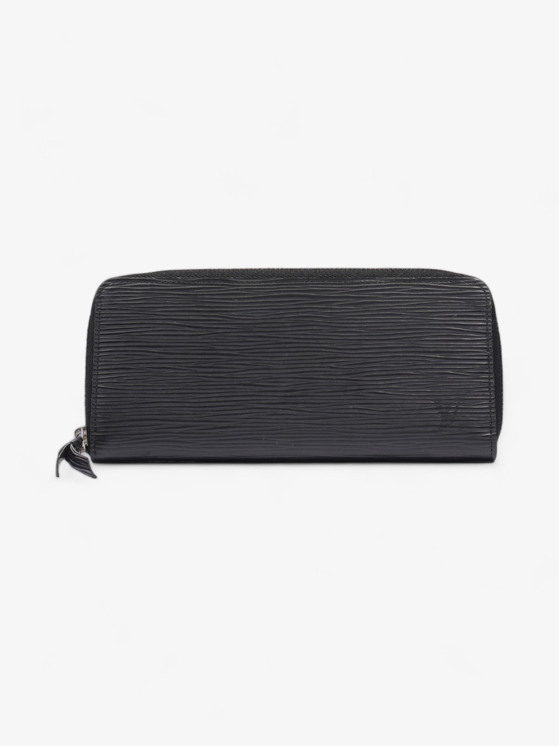 Louis Vuitton Clemence Epi Leather Black Wallet Case Epi Leather
