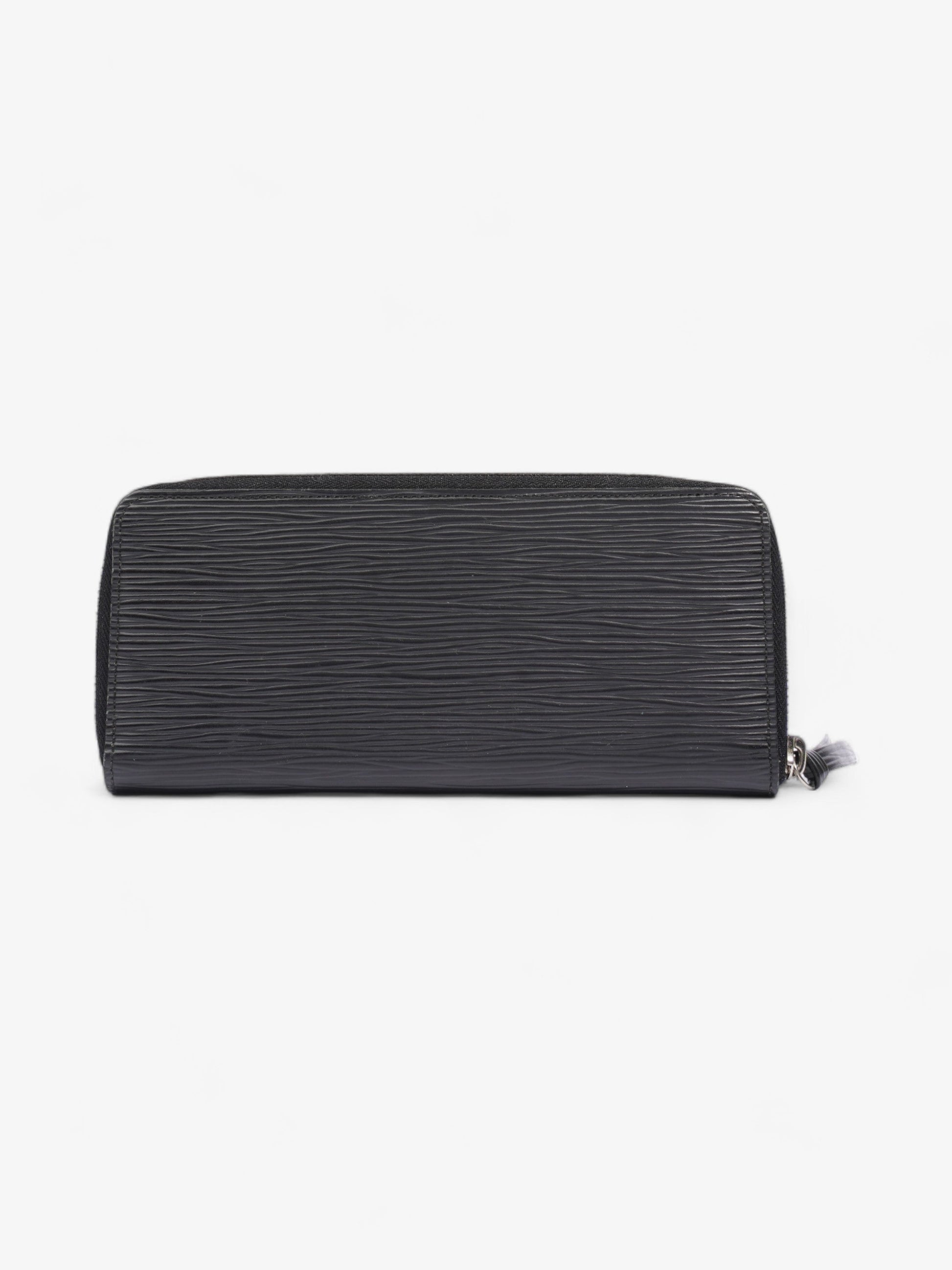 Louis Vuitton Clemence Epi Leather Black Wallet Case Epi Leather