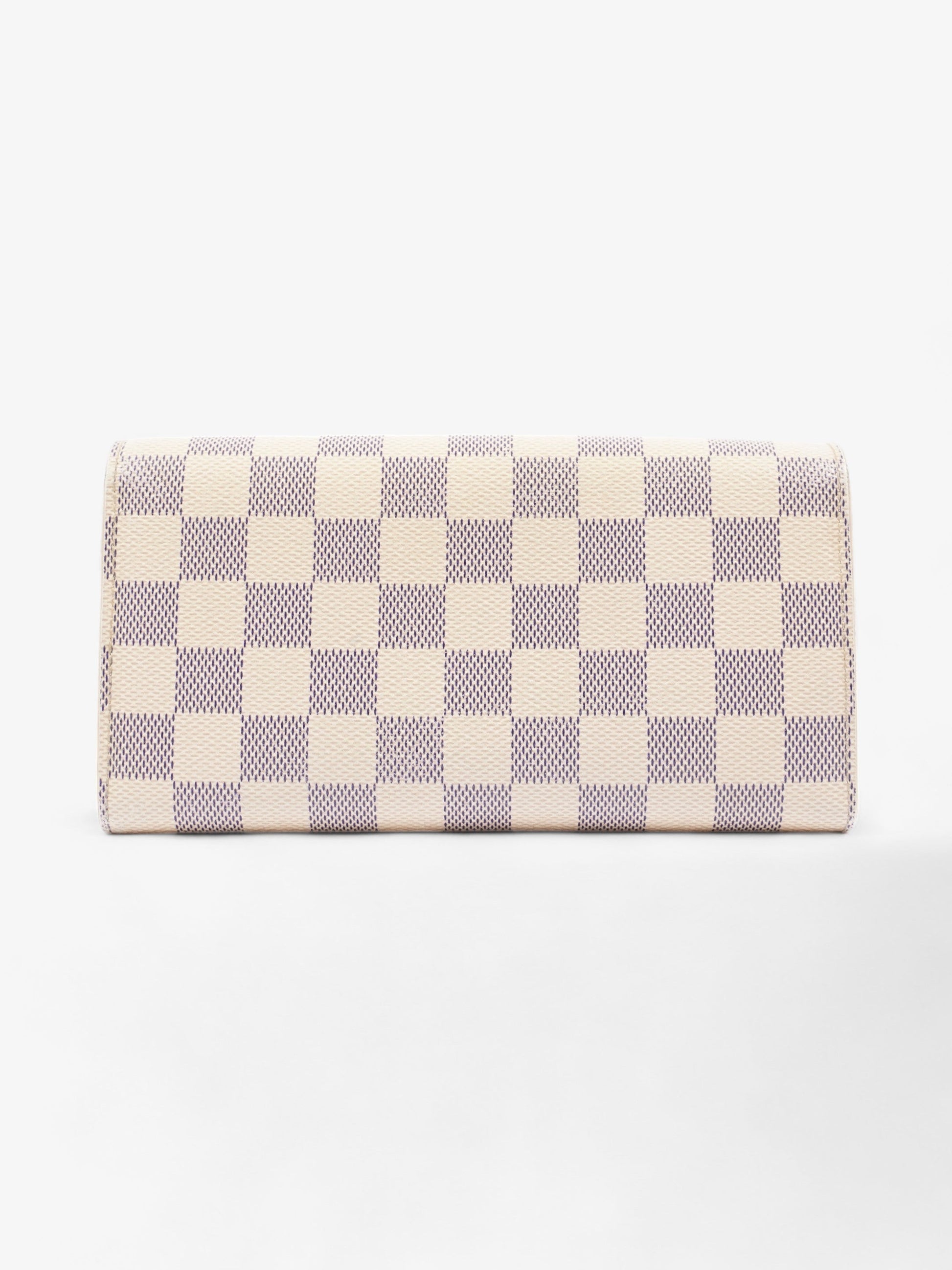 Louis Vuitton Sarah Azur Coated Canvas Damier Wallet Case