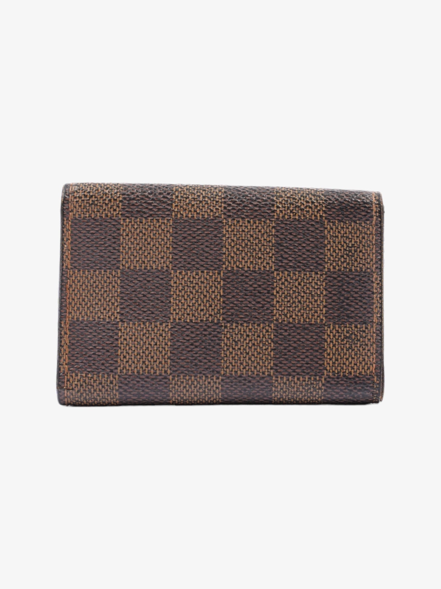 Louis Vuitton 6 Holder Ebene Coated Damier Canvas Coated Canvas Apparel