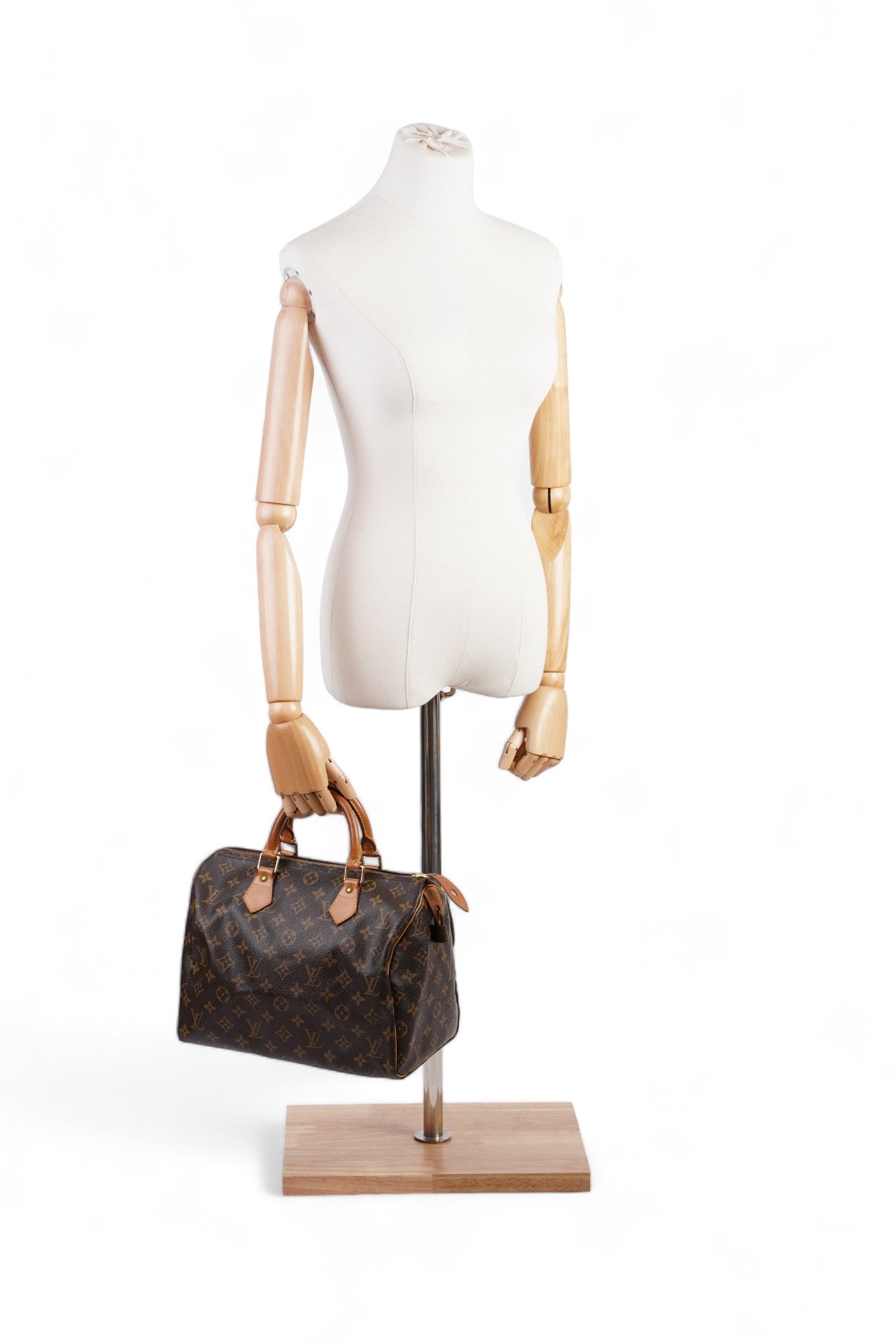 Louis Vuitton Speedy Coated 30 Monogram Canvas Coated Canvas Apparel Canvas 92