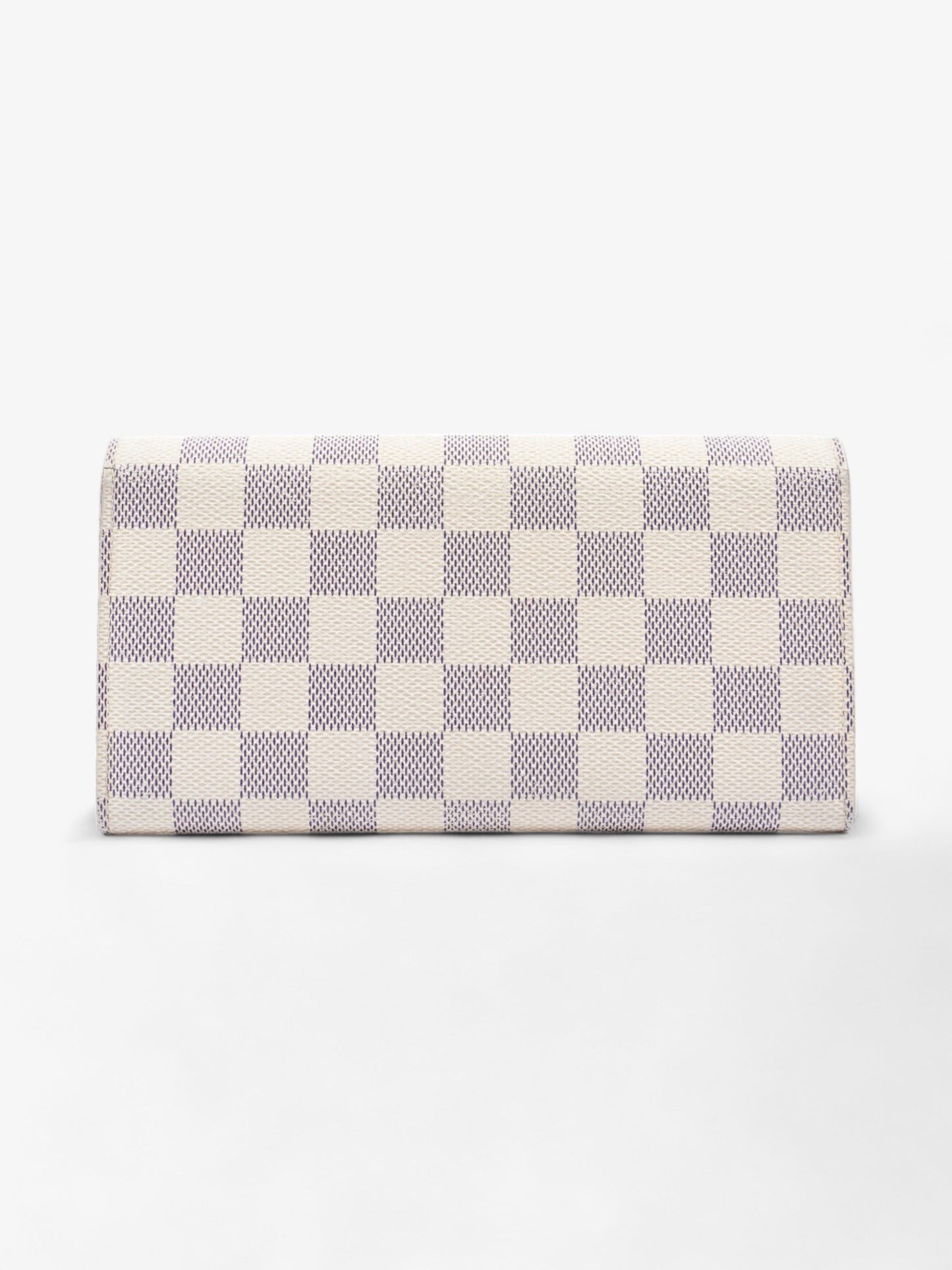 Louis Vuitton Sarah Azur Canvas Damier Wallet Case Azur Canvas
