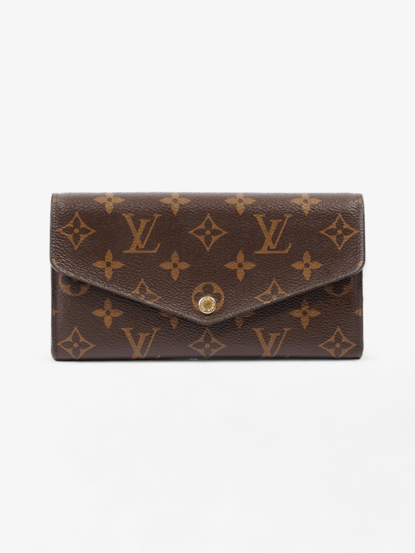 Louis Vuitton Sarah Coated Monogram Canvas Coated Canvas Wallet Case Canvas 5