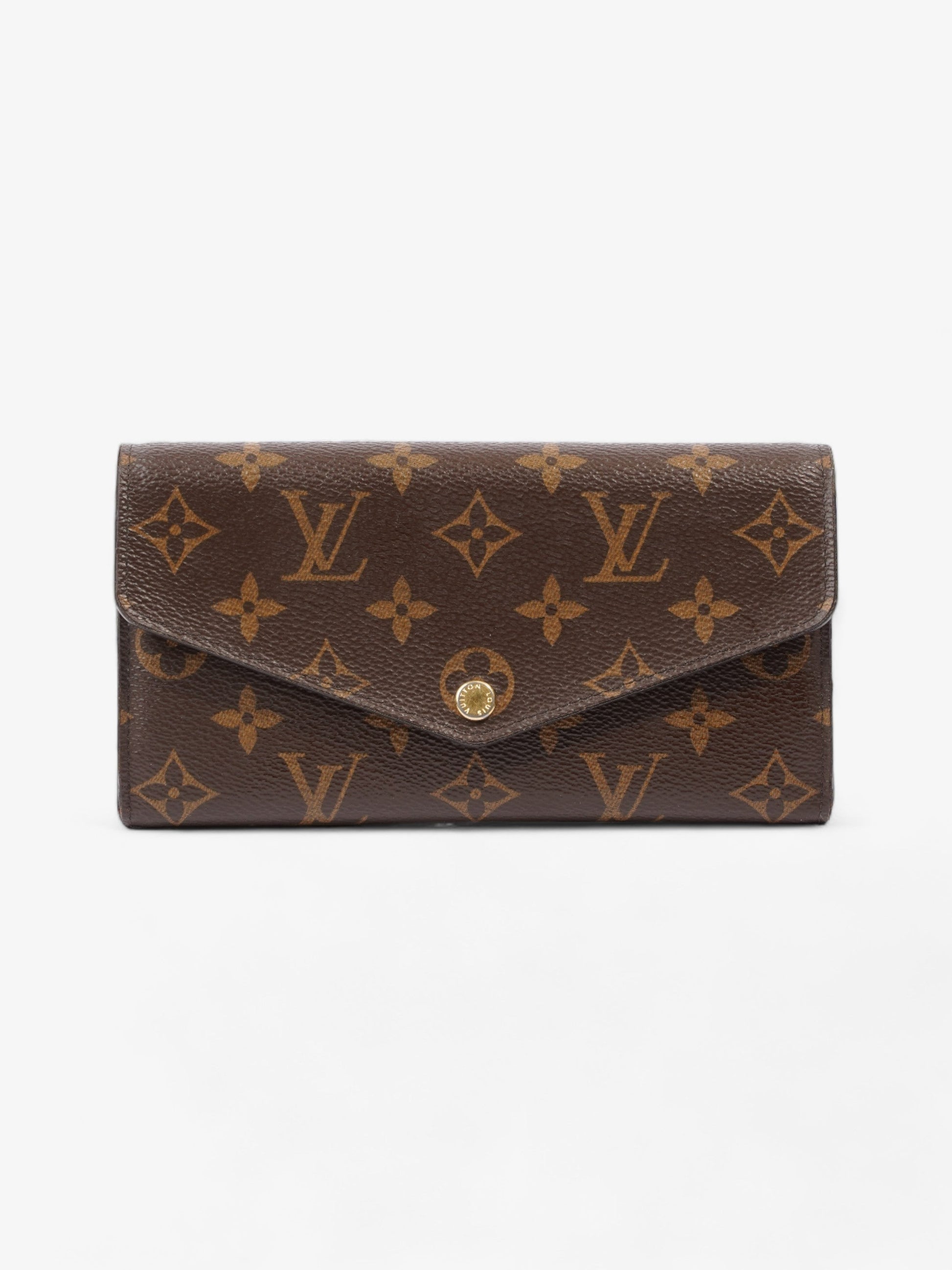 Louis Vuitton Sarah Coated Monogram Canvas Coated Canvas Wallet Case Canvas 5