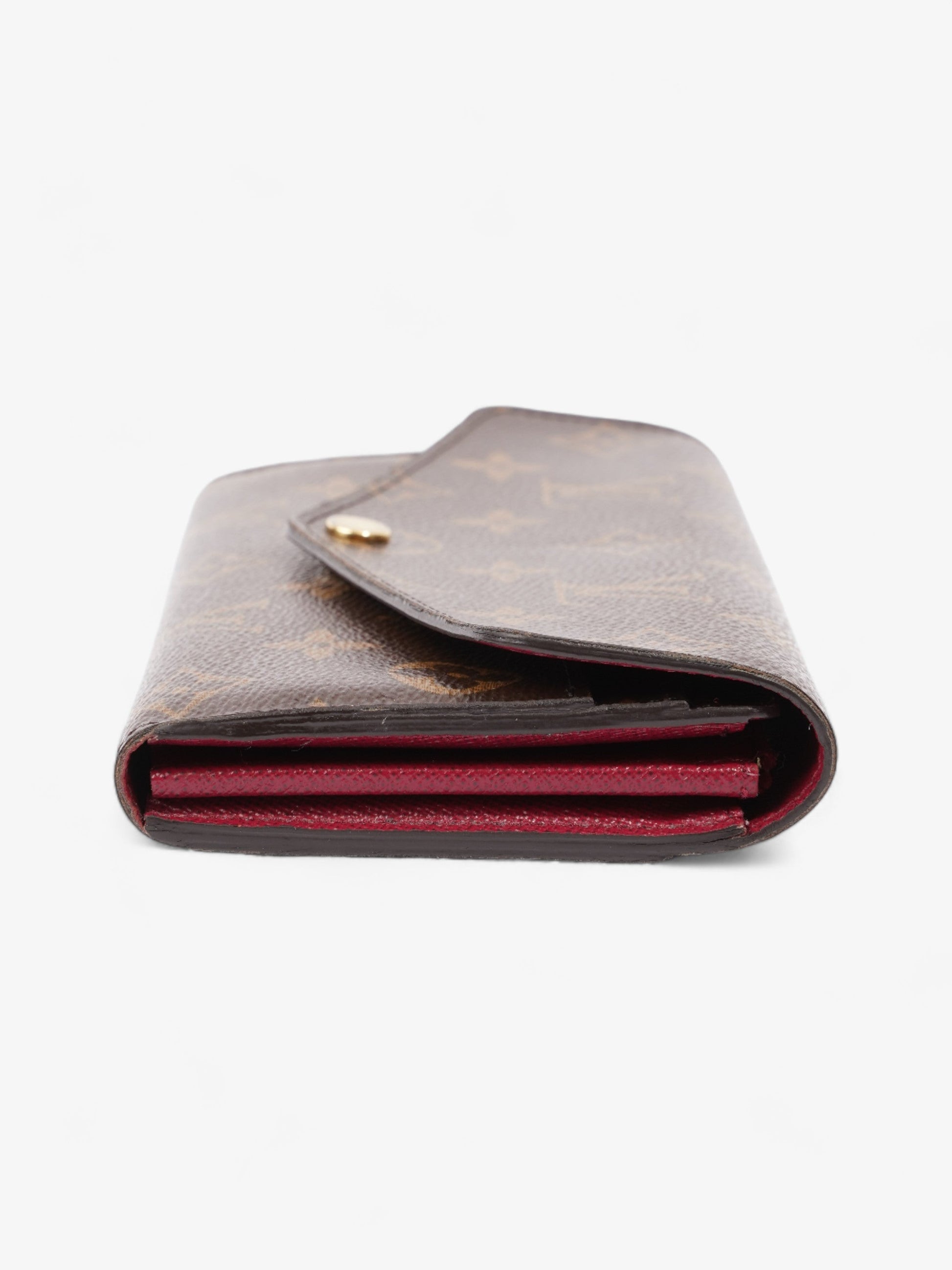 Louis Vuitton Sarah Coated Monogram Canvas Coated Canvas Wallet Case Canvas 5
