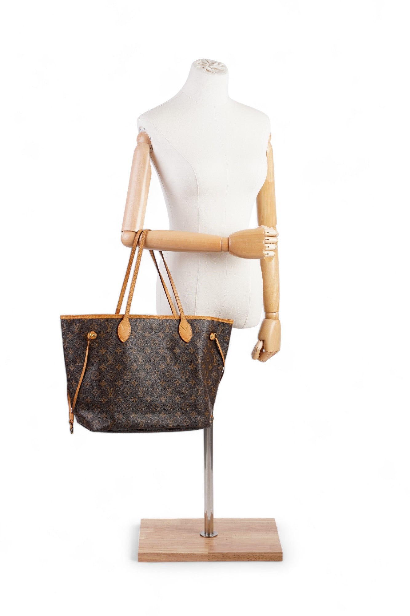 Louis Vuitton Neverfull Coated MM Monogram Canvas Coated Canvas Apparel Mm 3