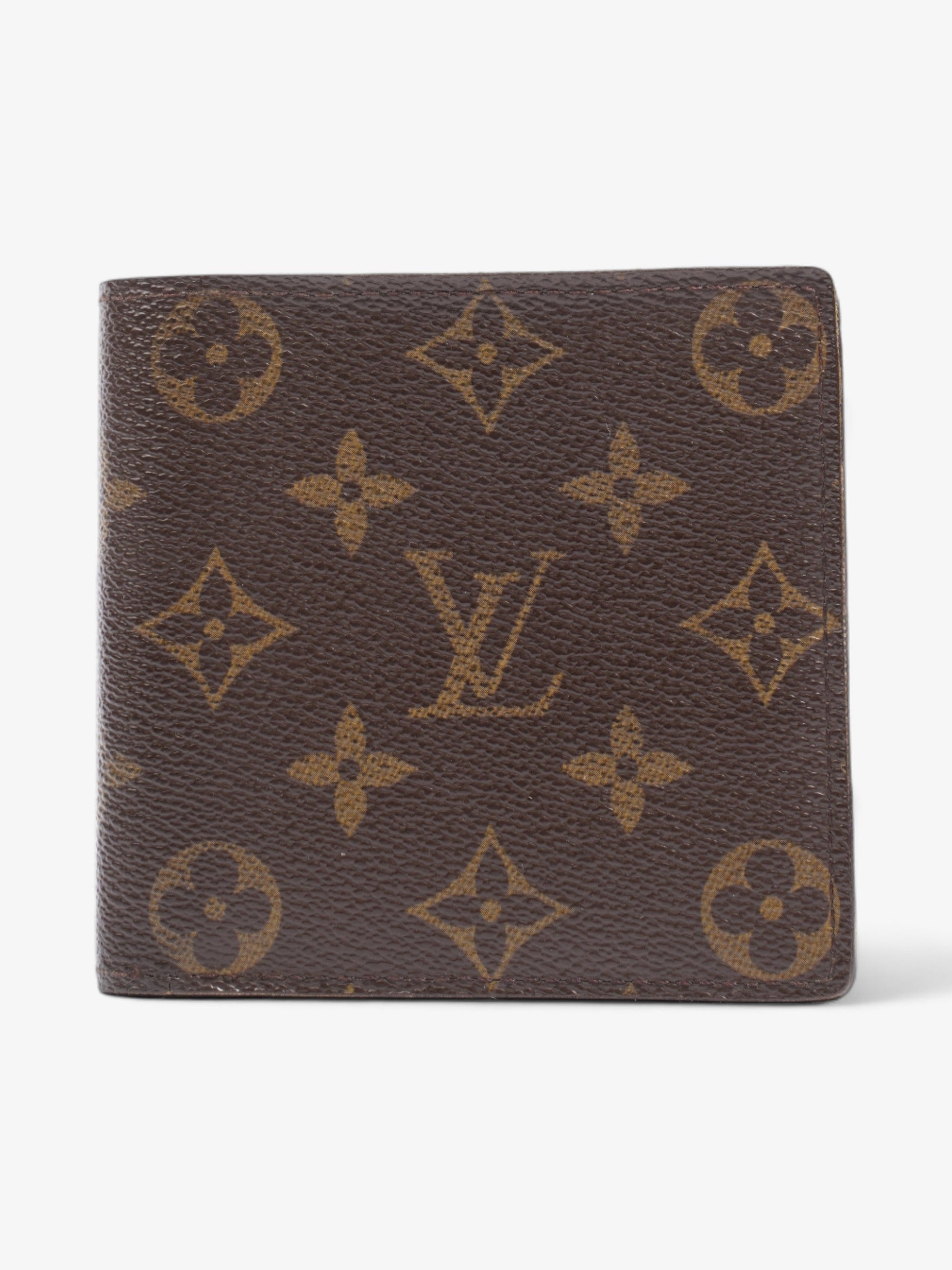 Louis Vuitton Portoviejo Cartoldi Monnaie Compact Coated Monogram Canvas Coated Canvas Wallet Case