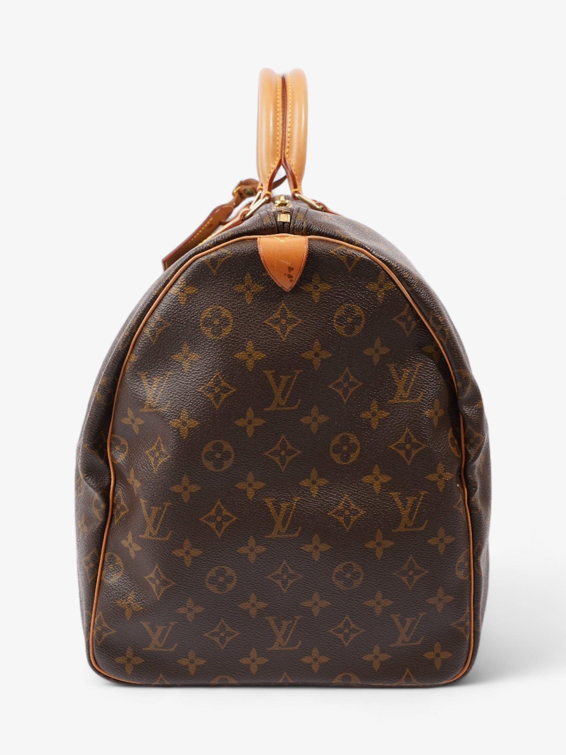 Louis Vuitton Keepall Coated 55 Monogram Canvas Coated Canvas Apparel Canvas 57