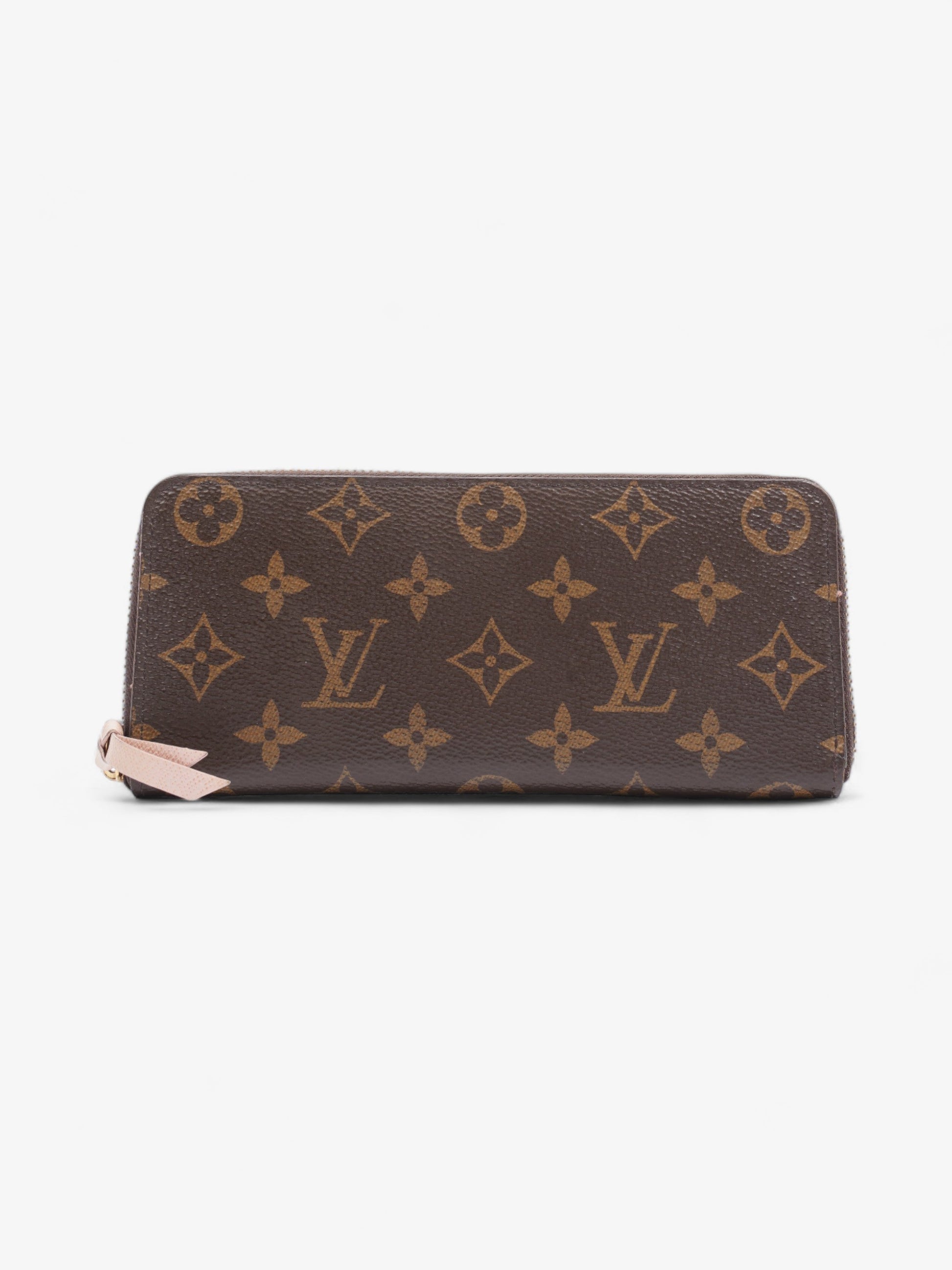 Louis Vuitton Clémence Coated Monogram Canvas Coated Canvas Wallet Case Canvas 6