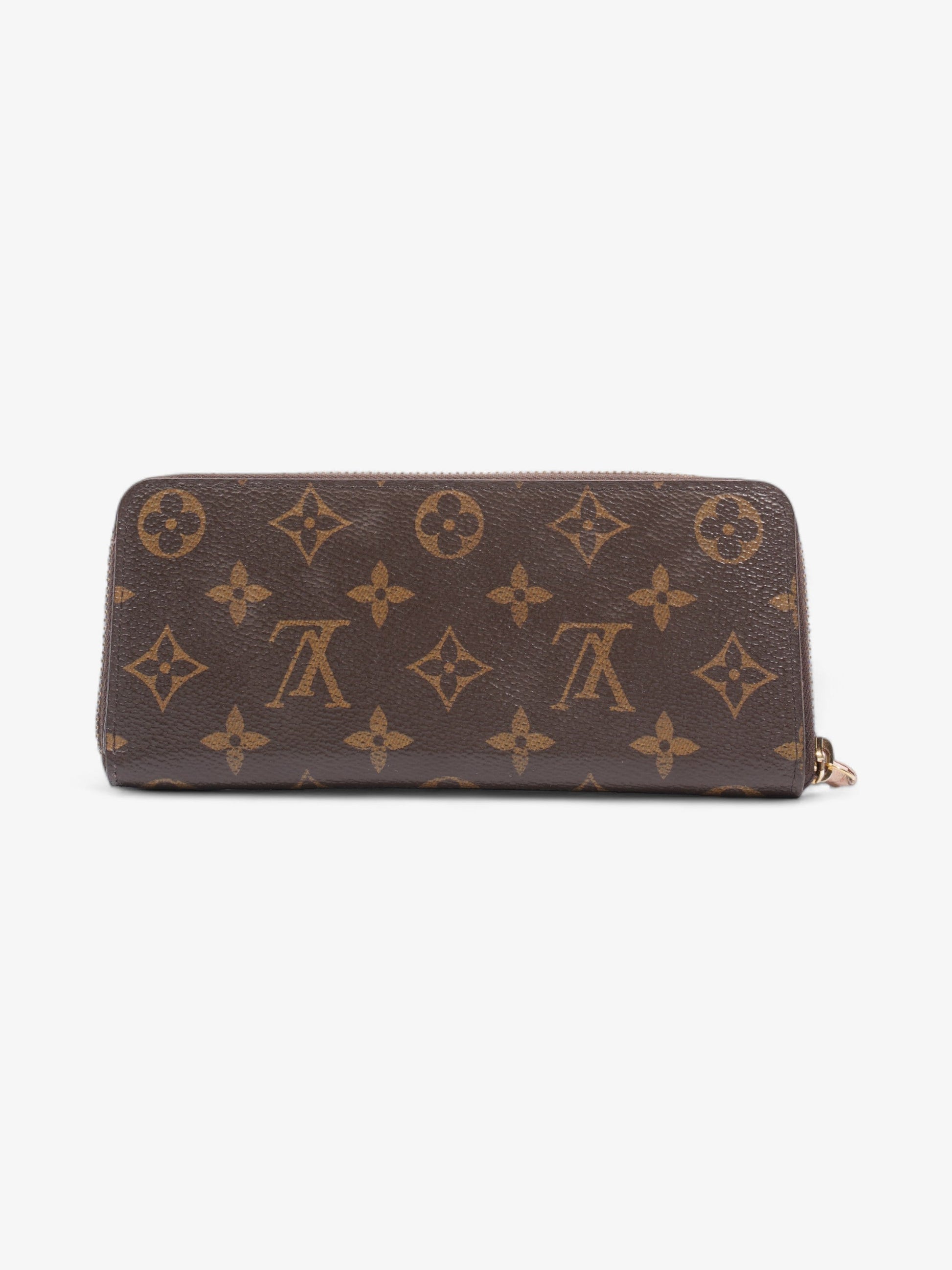 Louis Vuitton Clémence Coated Monogram Canvas Coated Canvas Wallet Case Canvas 6
