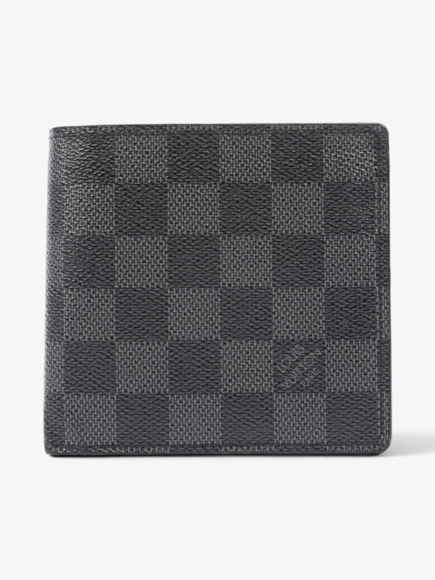 Louis Vuitton Marco Compact Ebene Damier Wallet Case