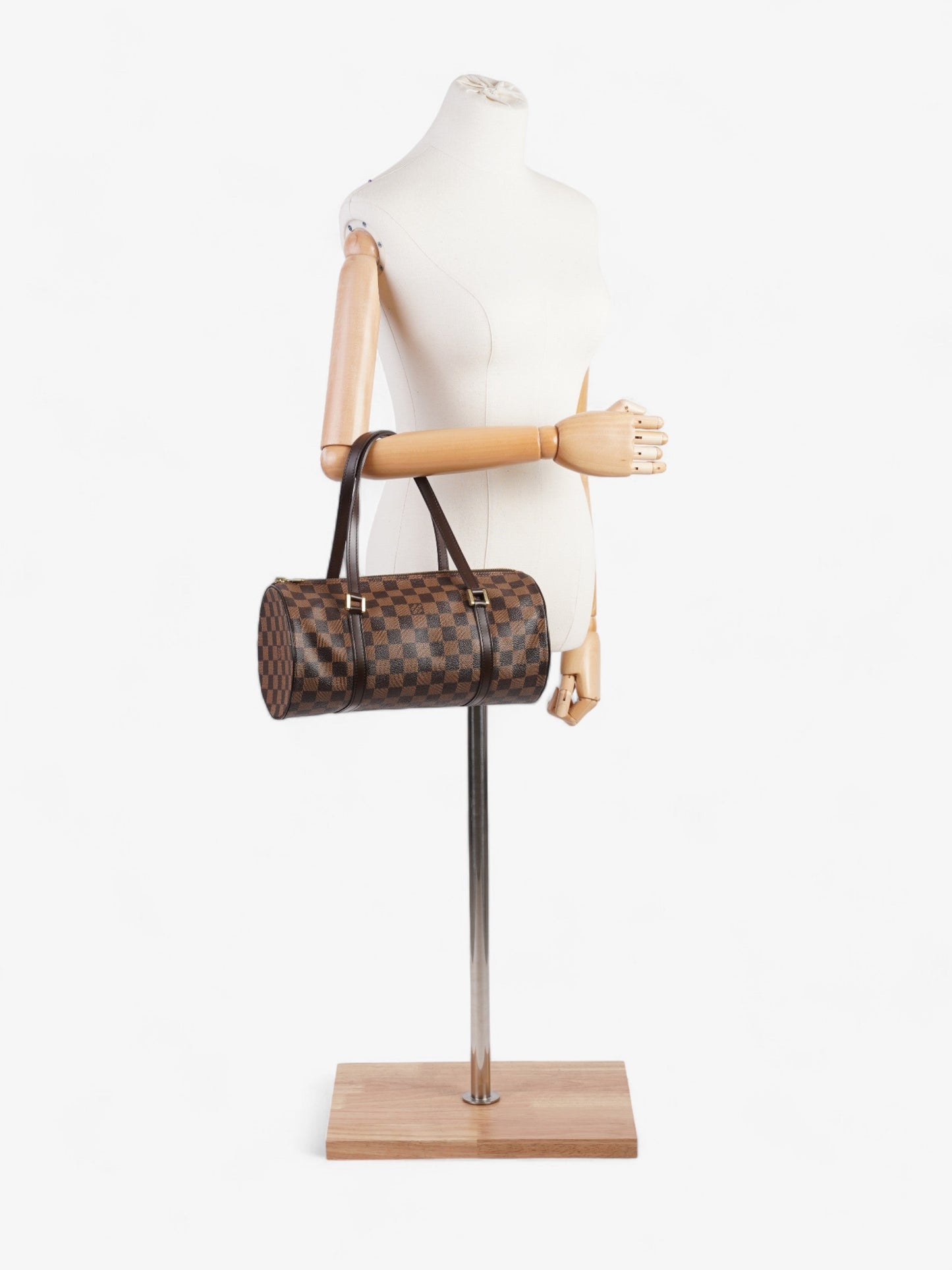 Louis Vuitton Papillon Ebene Coated 30 Damier Canvas Coated Canvas Apparel Canvas 43