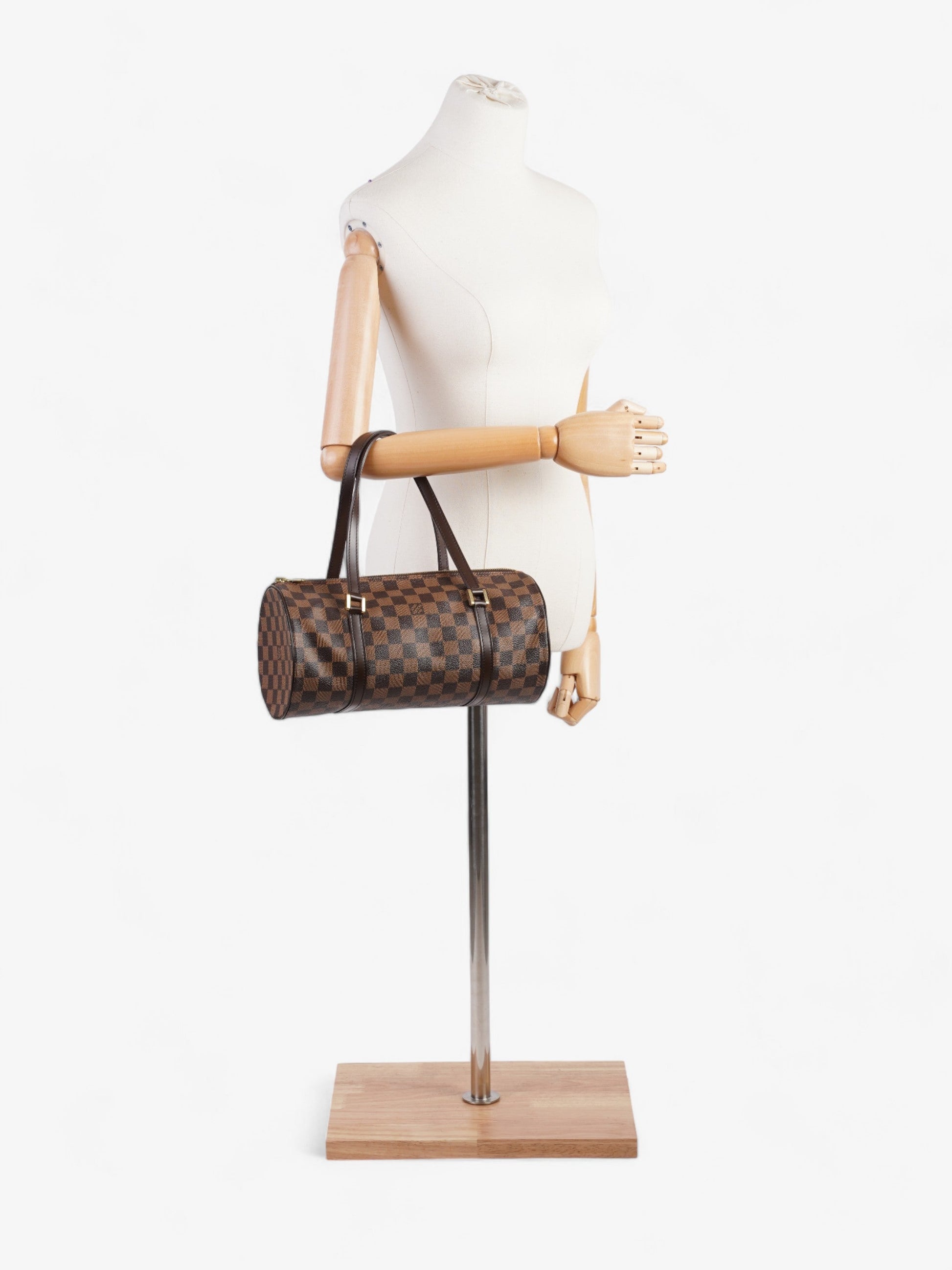 Louis Vuitton Papillon Ebene Coated 30 Damier Canvas Coated Canvas Apparel Canvas 43